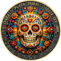 2024 Mexico Libertad 1oz Silver | Mosaic Sugar Skull Edition