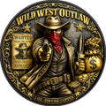 Wild West Outlaw 1 oz Copper Round