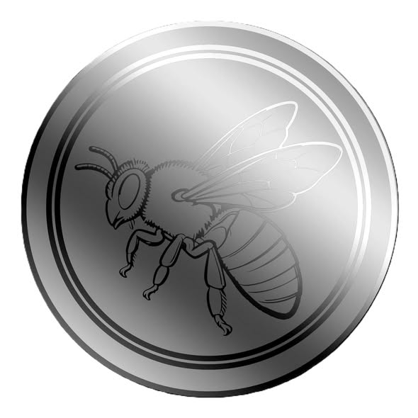 2026 Liberia Honey Bees 1/1000 oz Platinum Coin in Card