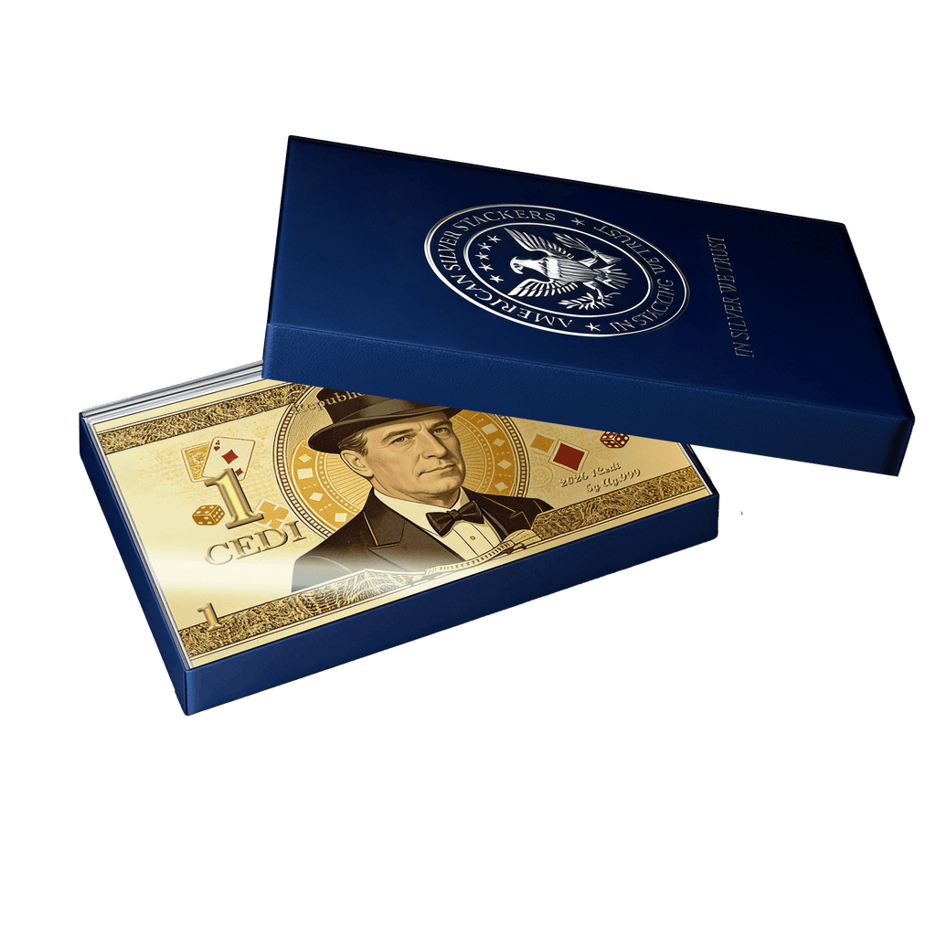 2026 Ghana "All In" 5g Silver Foil Note