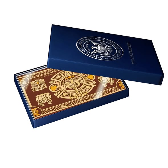 2026 Ghana Aztec Calendar 5g .999 Silver Foil
