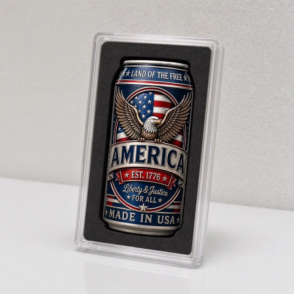Pre Order - Red, White, and Brew 320 Coins Exclusive 5oz Copper Bar (2000 Mintage)