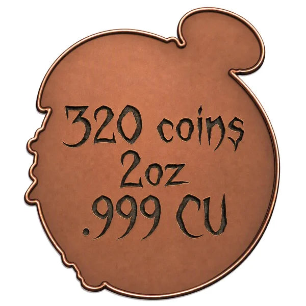 Out of Time: Grim Reaper | 2 oz Copper by 320 Coins