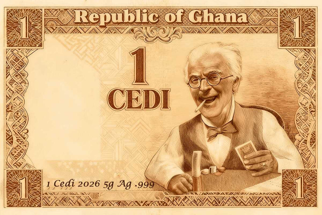2026 Ghana "A Friend in Need" 5g Silver Foil