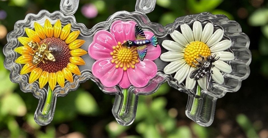2026 Nature’s Brass Pollinators & Flowers 6 grams .999 Colorized Silver
