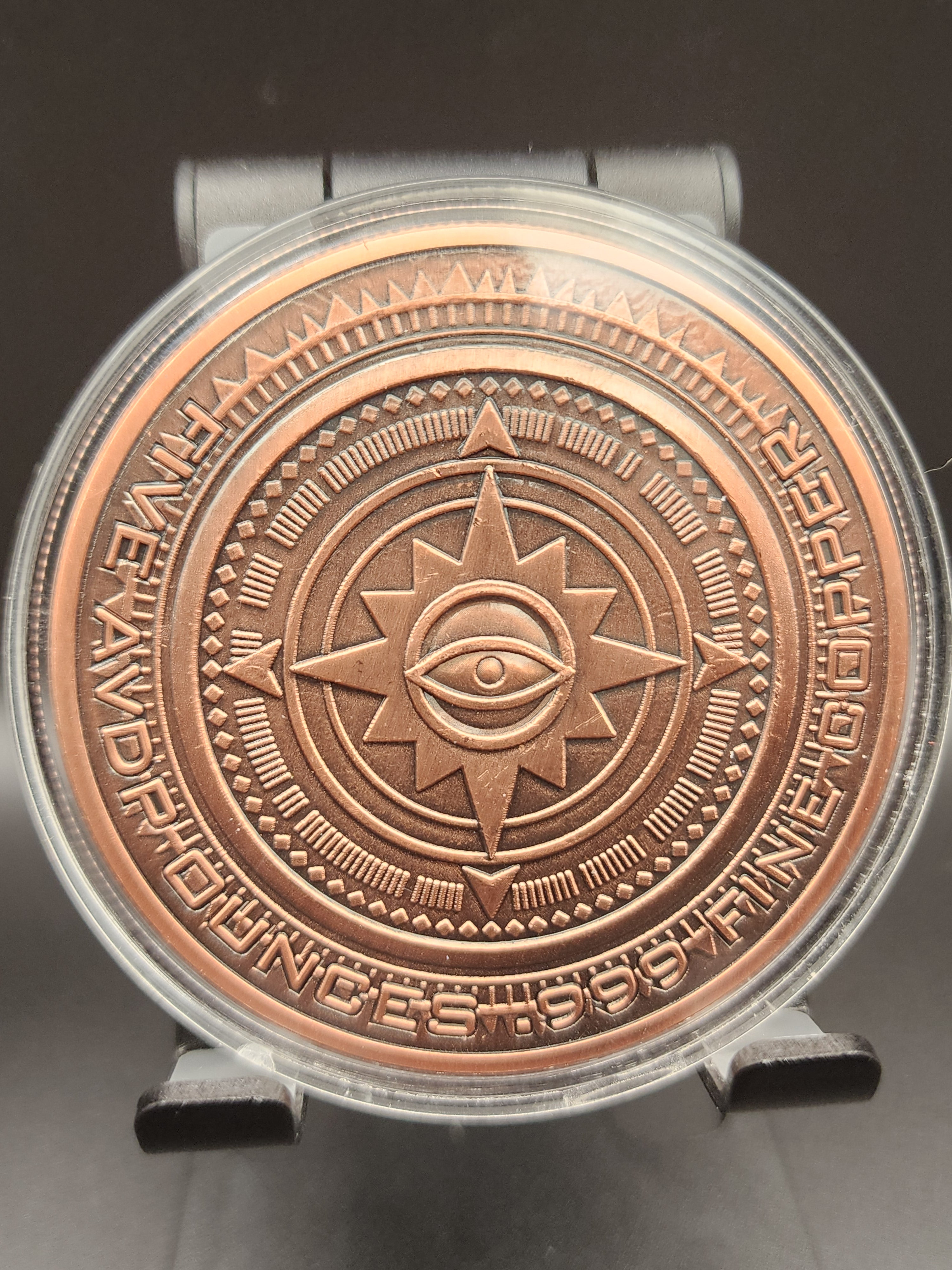 Eye of the Beholder 5 oz Copper Round