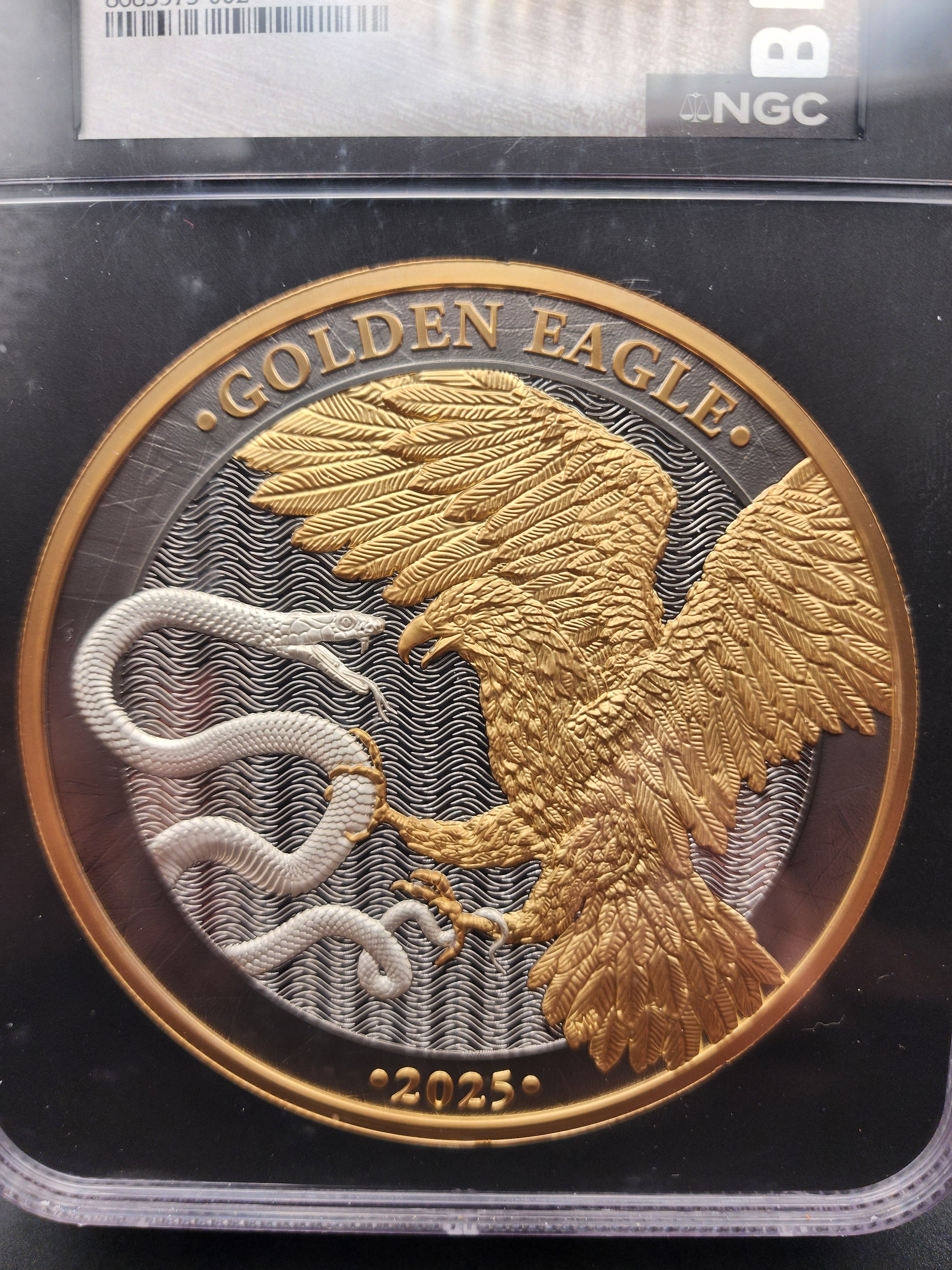 2025 NGC MS70 Malta Golden Eagle KILO - 100 Minted