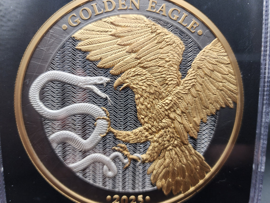 2025 NGC MS70 Malta Golden Eagle KILO - 100 Minted