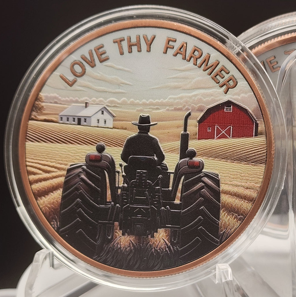 Life Is Better on the Farm 5oz Copper Round