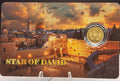 2026 Liberia Star of David 1/1000oz .9999 Gold Coin Carded