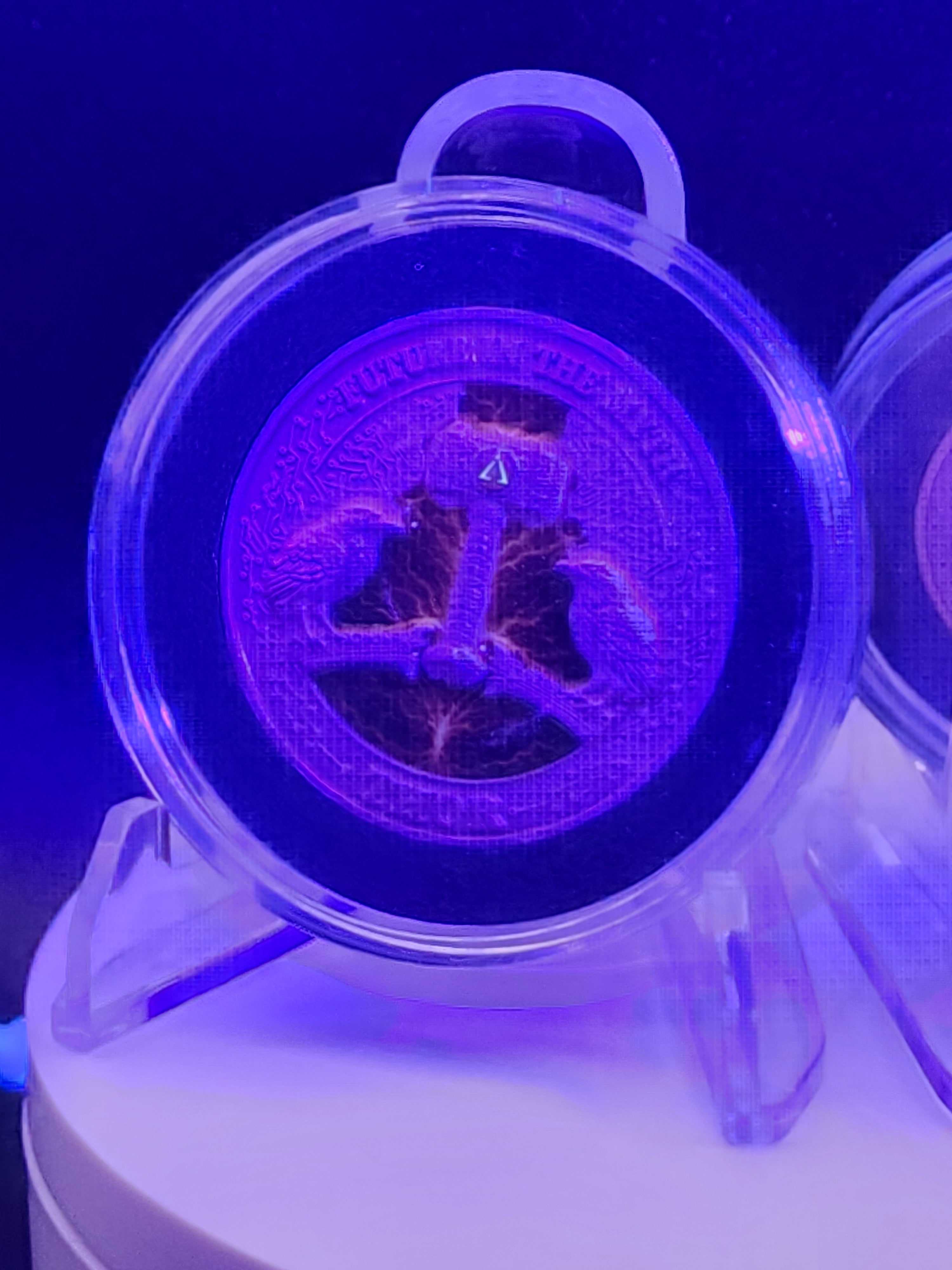 2025 Future In The Myths - THOR  1oz Copper Hi-Relief Round UV Reactive