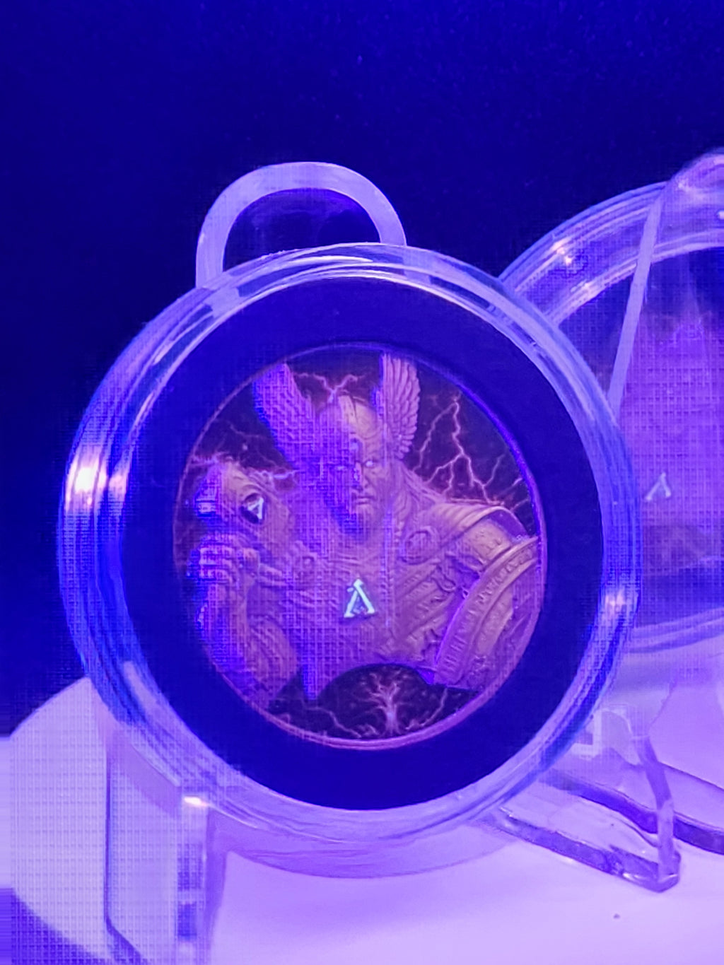 2025 Future In The Myths - THOR  1oz Copper Hi-Relief Round UV Reactive