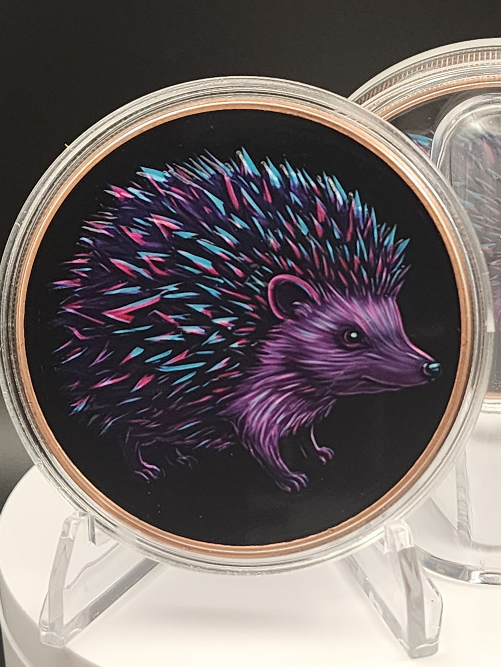 5oz Copper Round Mystic Series - Hedgehog