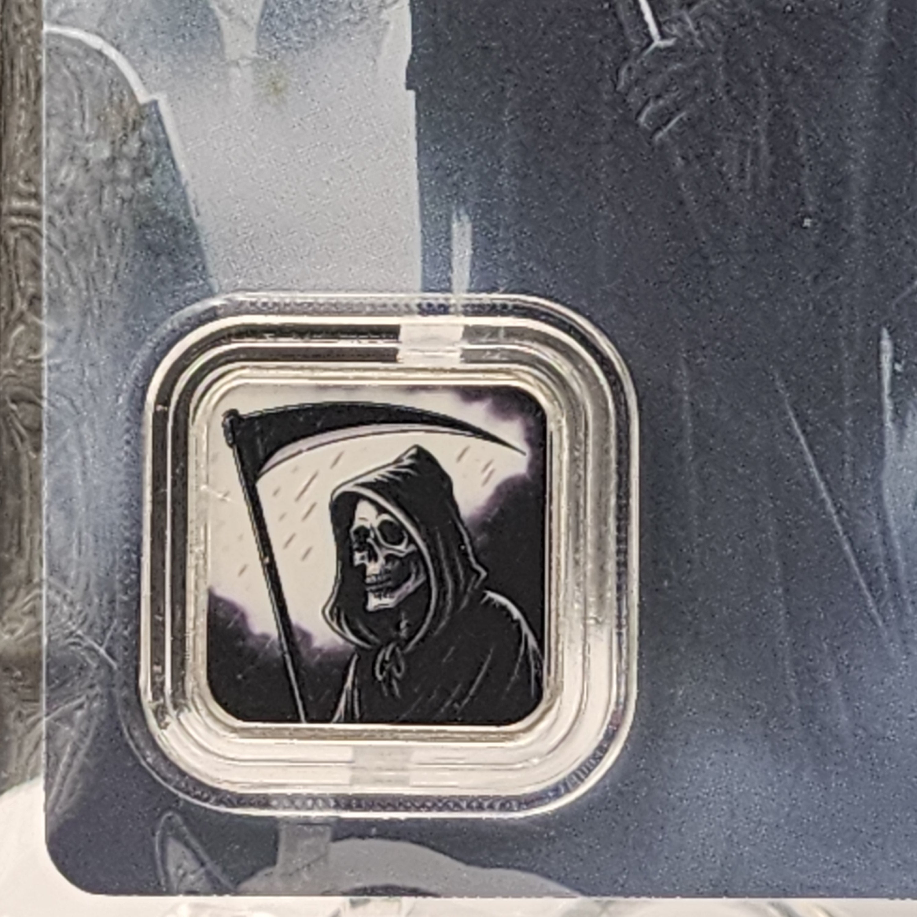 320Coins Gram Reaper 1g Silver Bar in Assay Card