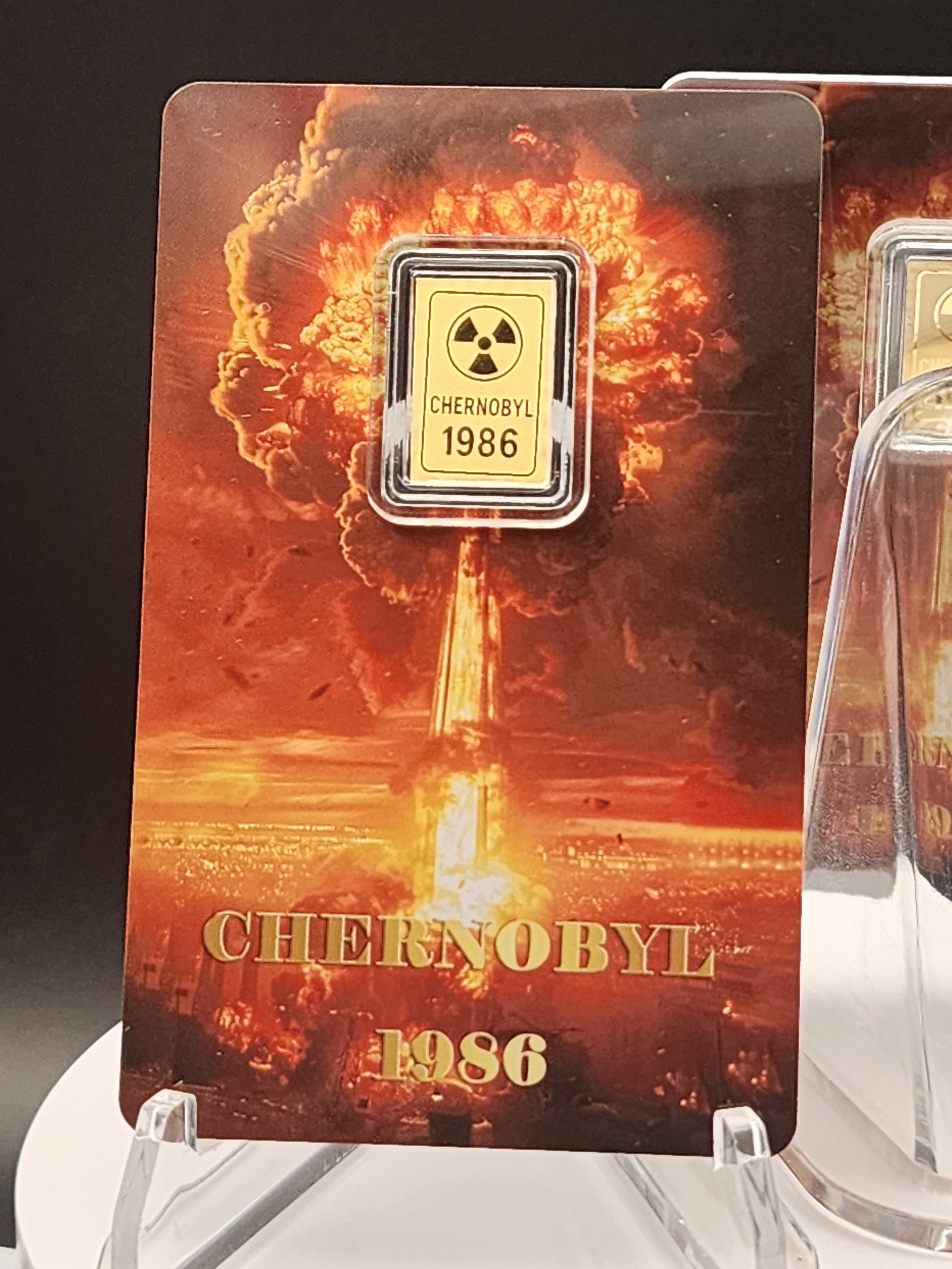 2026 - 1986 Chernobyl 1/1000 oz Gold Coin .9999