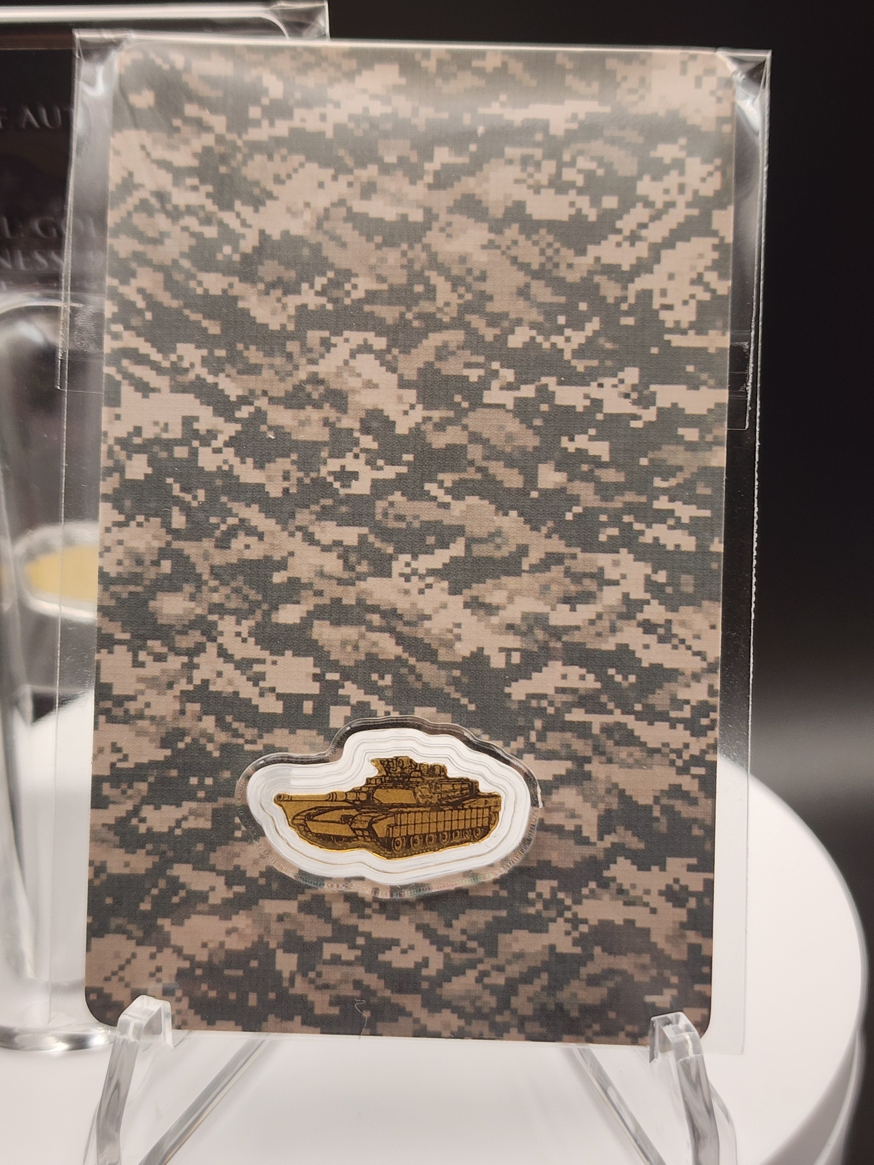 2026 1/1000 oz Gold Bar Army Tank