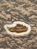 2026 1/1000 oz Gold Bar Army Tank