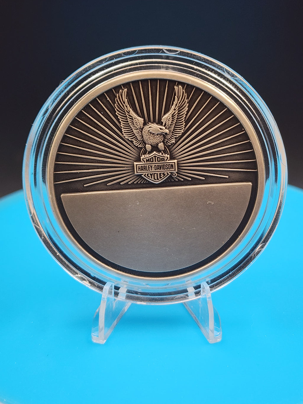 Harley-Davidson Saint Columbanis Patron Saint of Motorcycles 1.75oz .999 Silver
