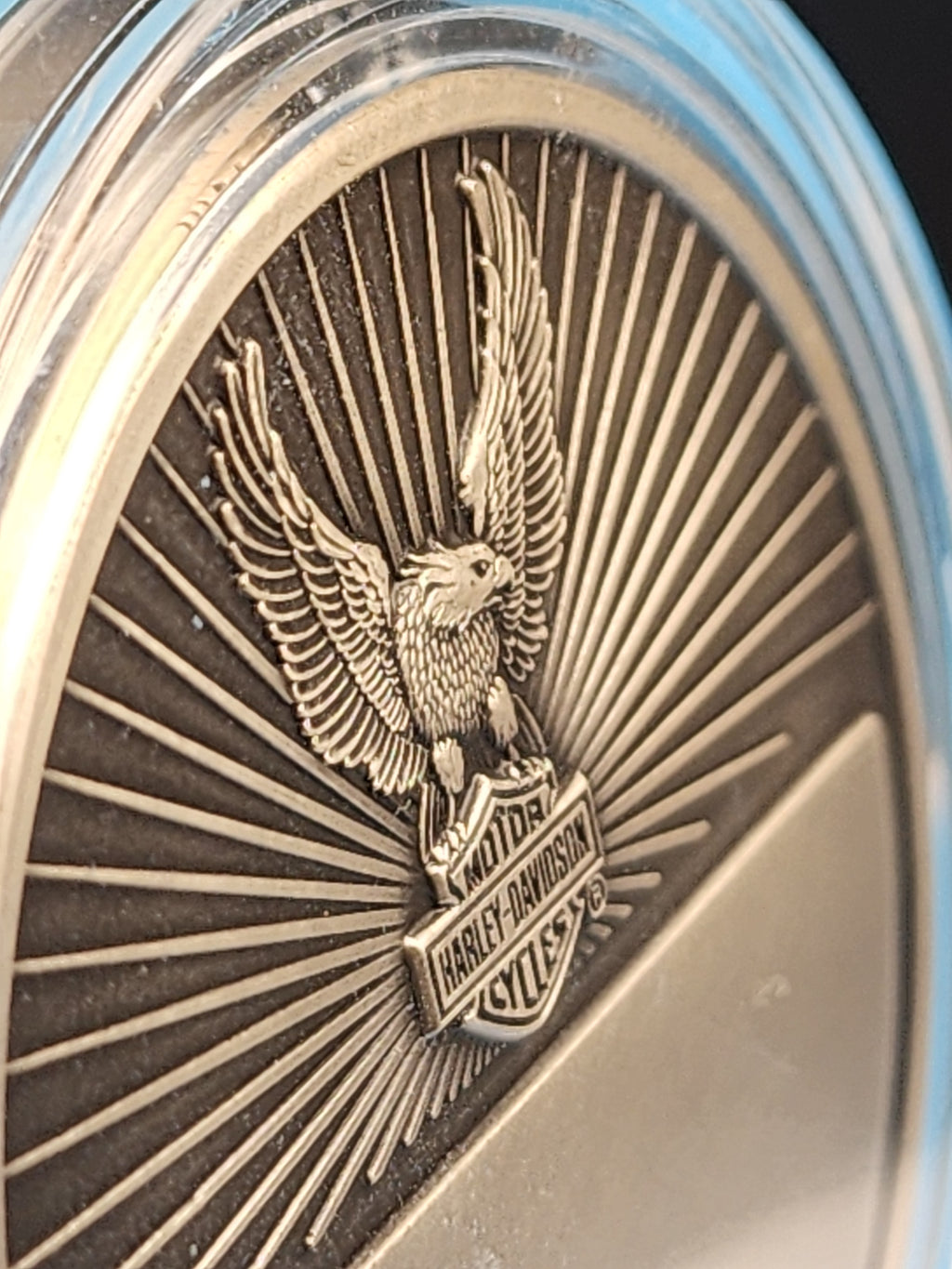 Harley-Davidson Saint Columbanis Patron Saint of Motorcycles 1.75oz .999 Silver