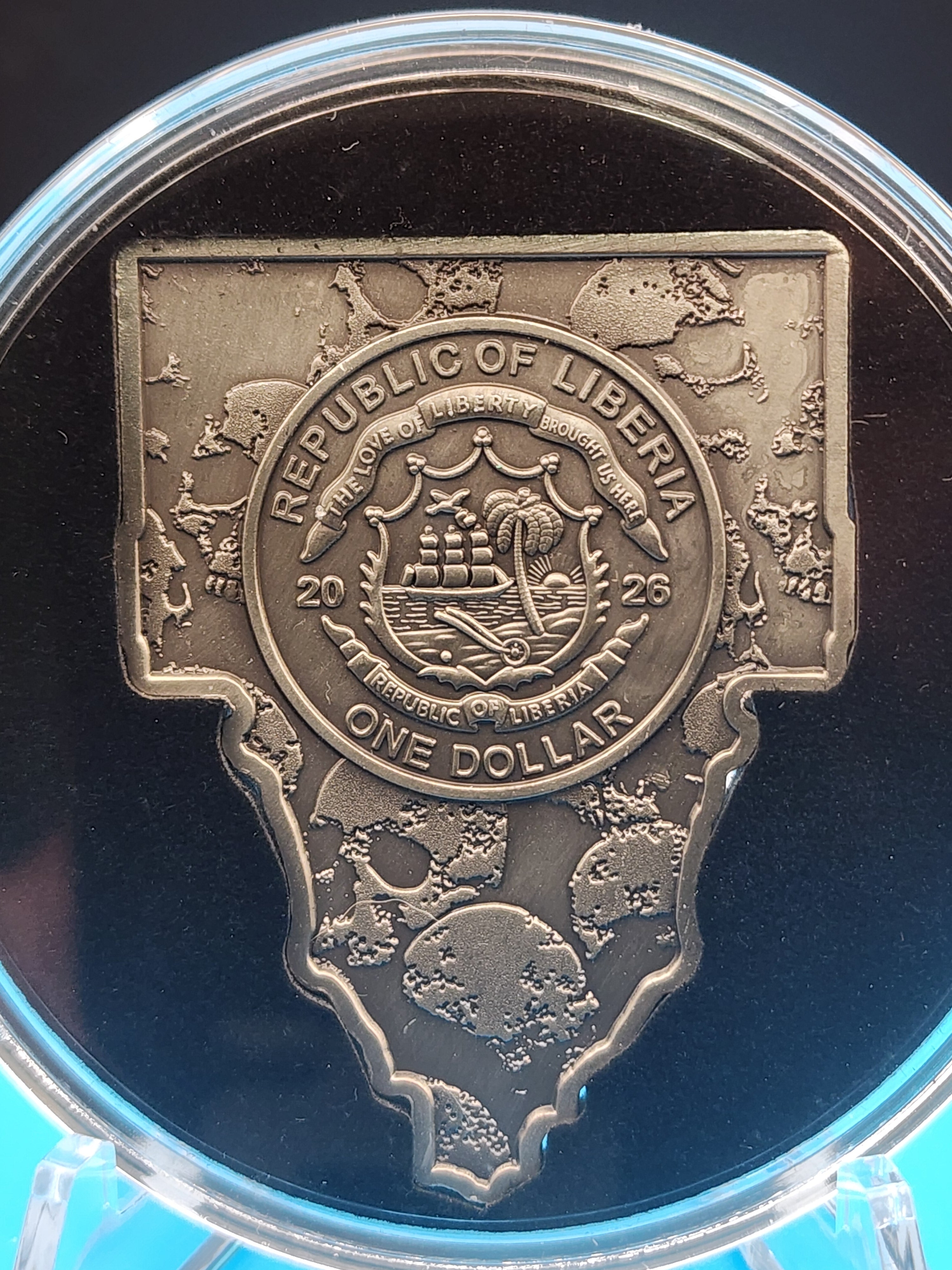 2026 Liberia Dead Beat 30g Coin New in Capsule w/COA | Limited 2500 minted