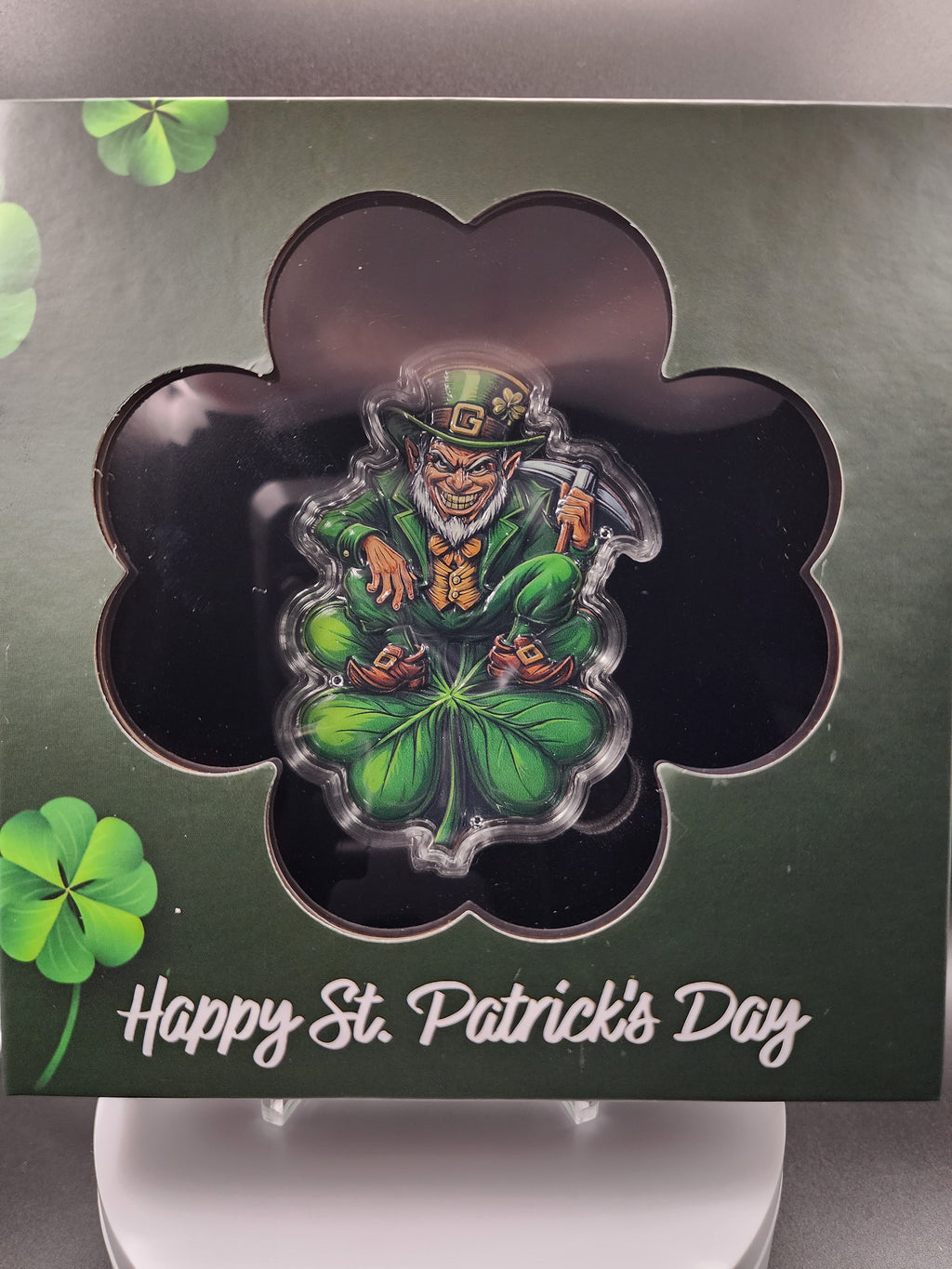 Lucky Leprechaun 100g .999 Copper Bar