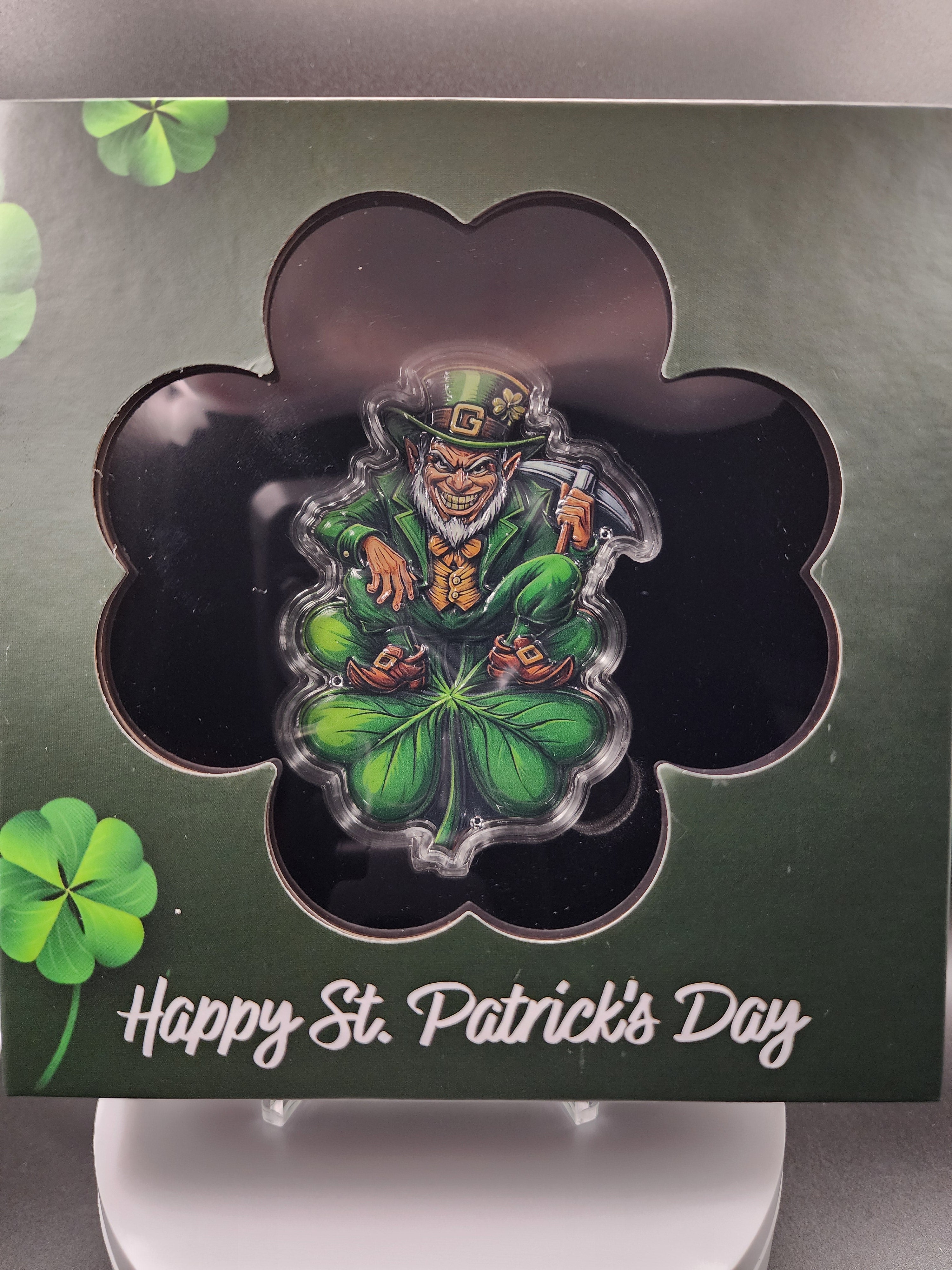 Lucky Leprechaun 100g .999 Copper Bar