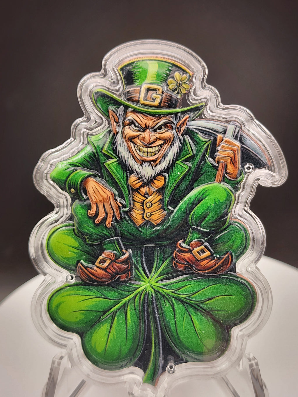 Lucky Leprechaun 100g .999 Copper Bar