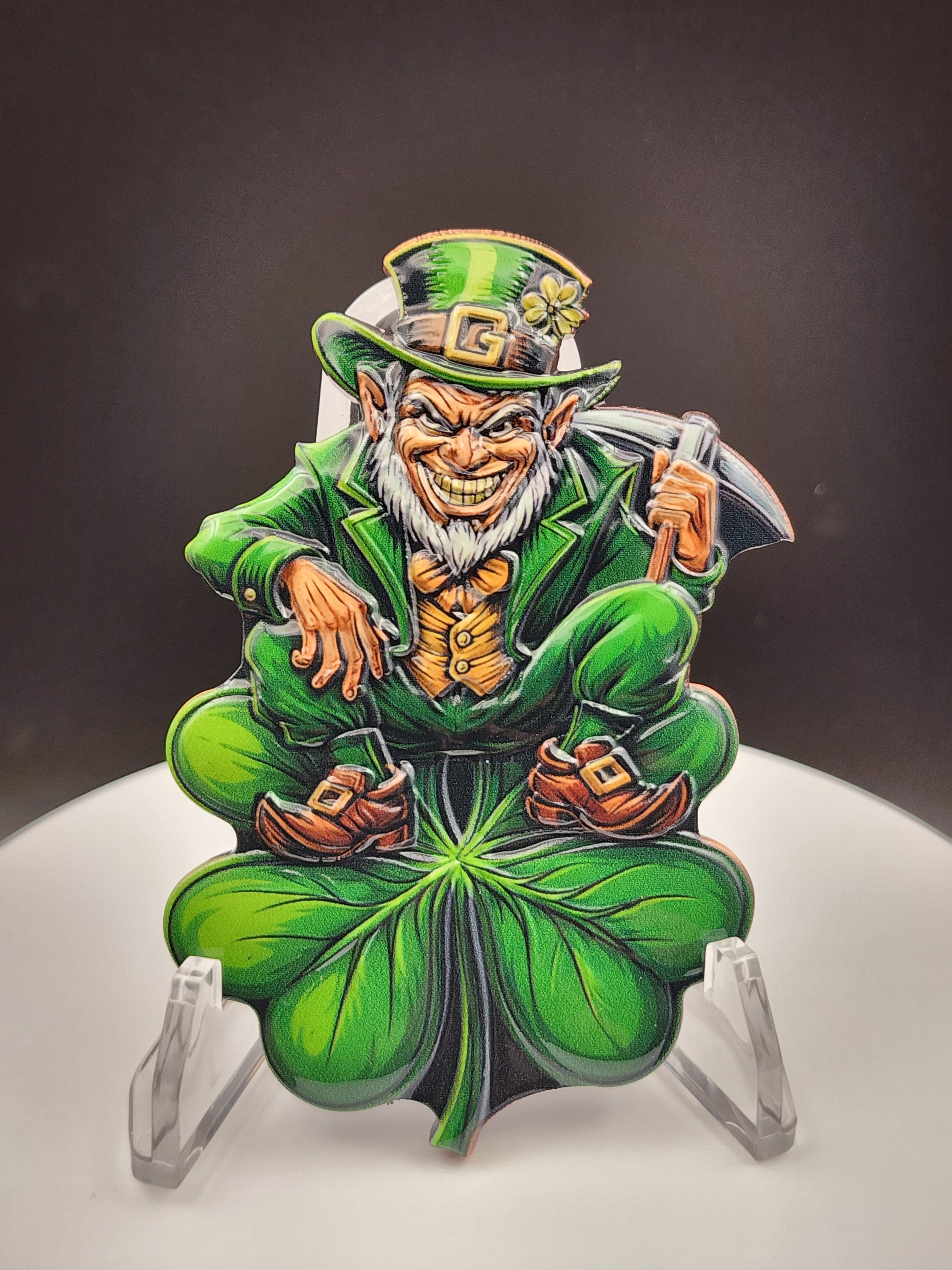 Lucky Leprechaun 100g .999 Copper Bar