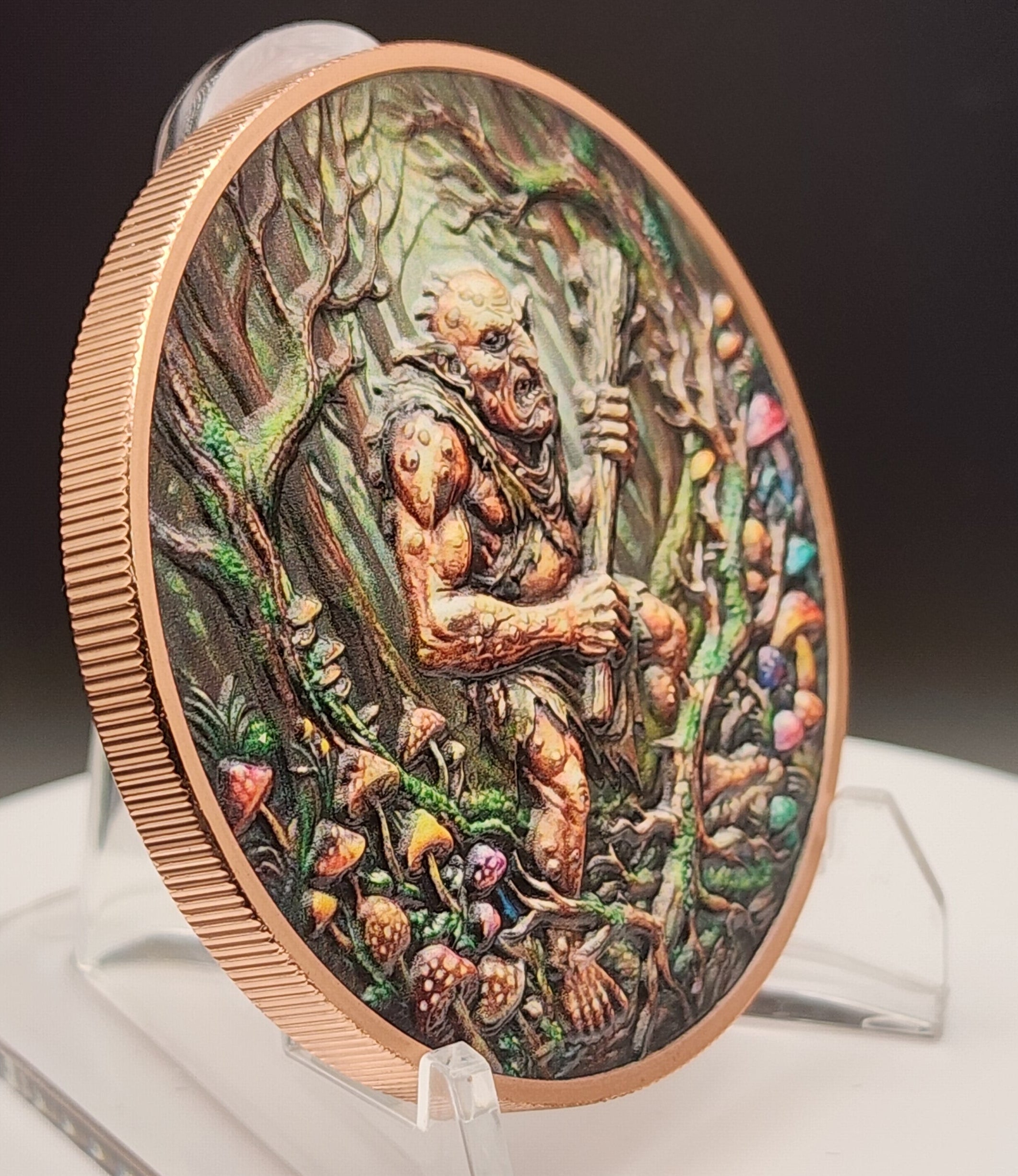 Mythical Creatures: The Troll 5oz Copper Round