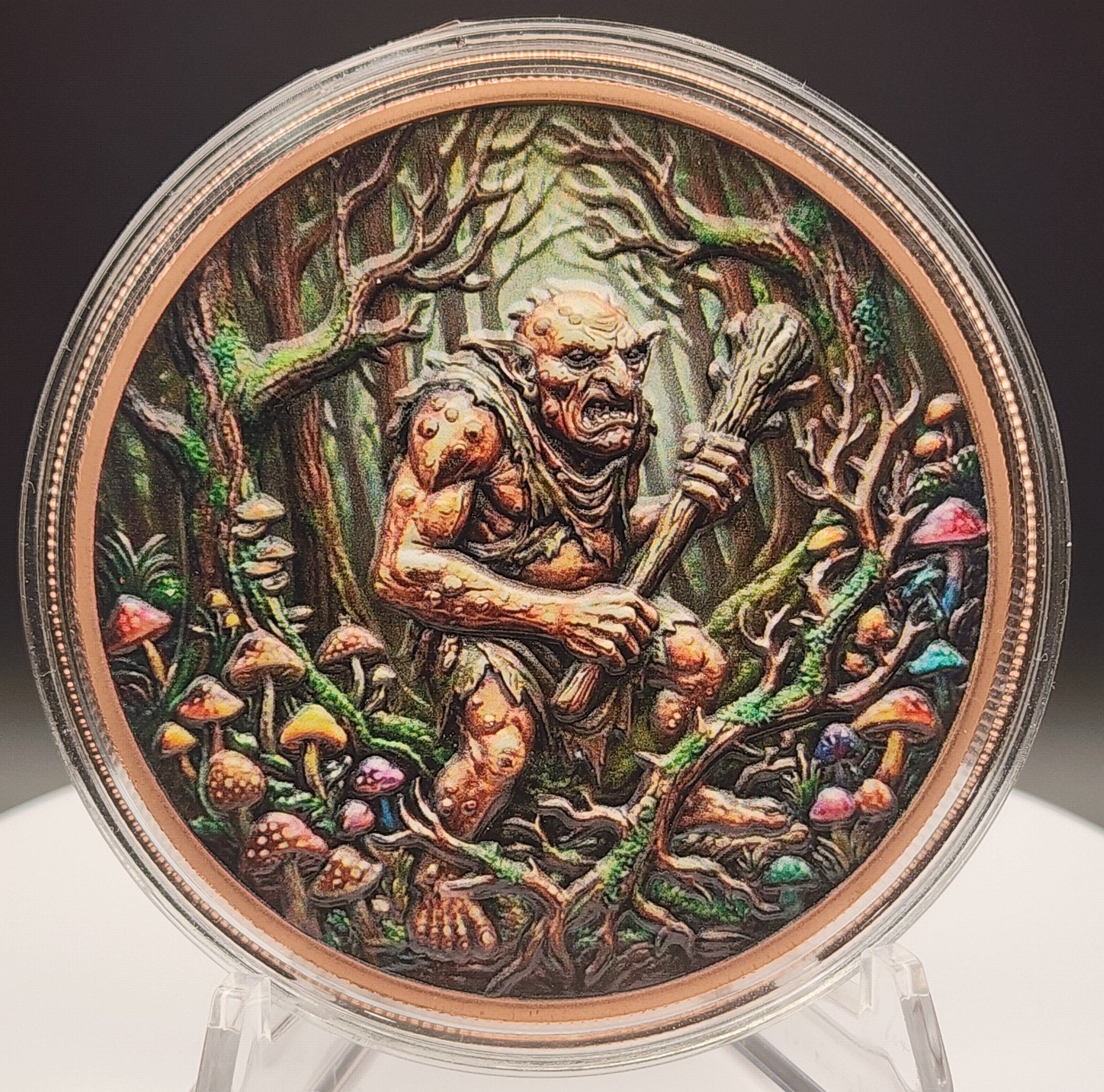Mythical Creatures: The Troll 5oz Copper Round