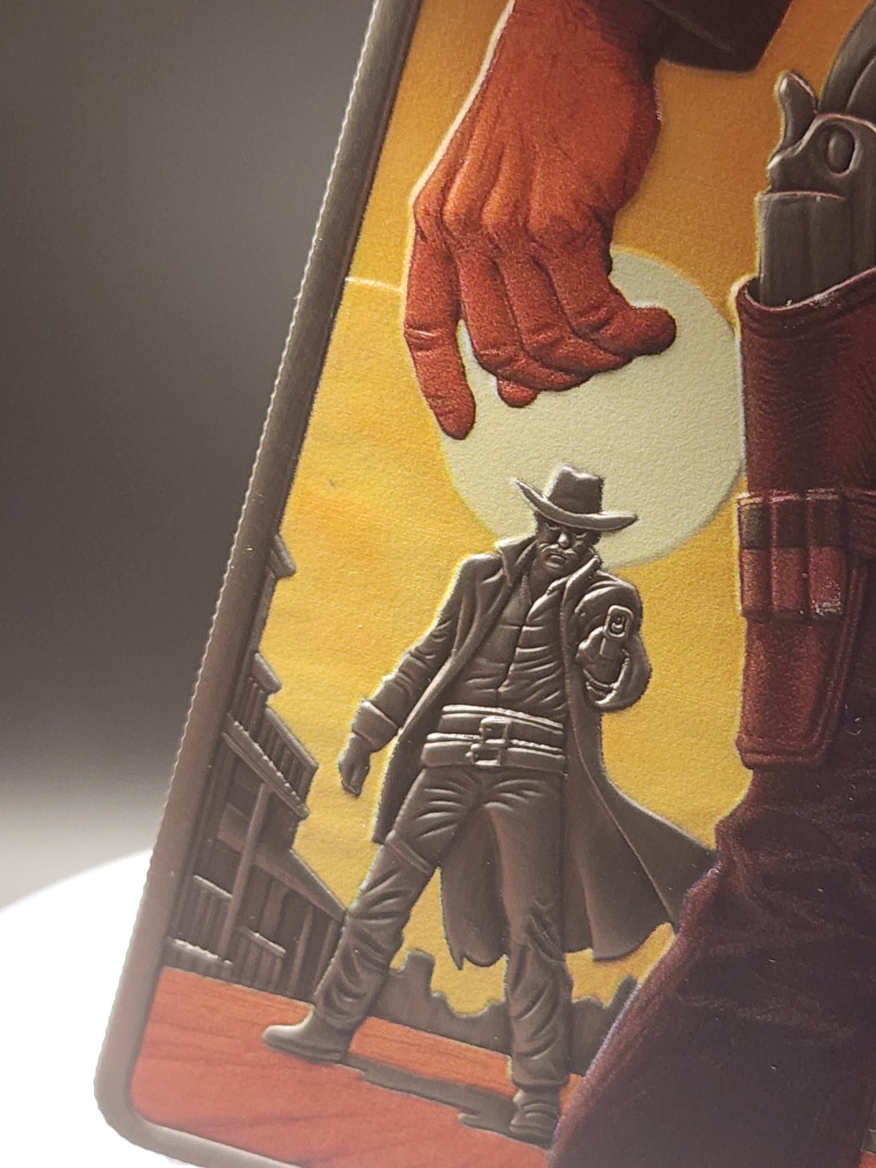 Wild West Themed LAST STAND Gunslinger 100g Coin Bar 1$ Liberia 2026