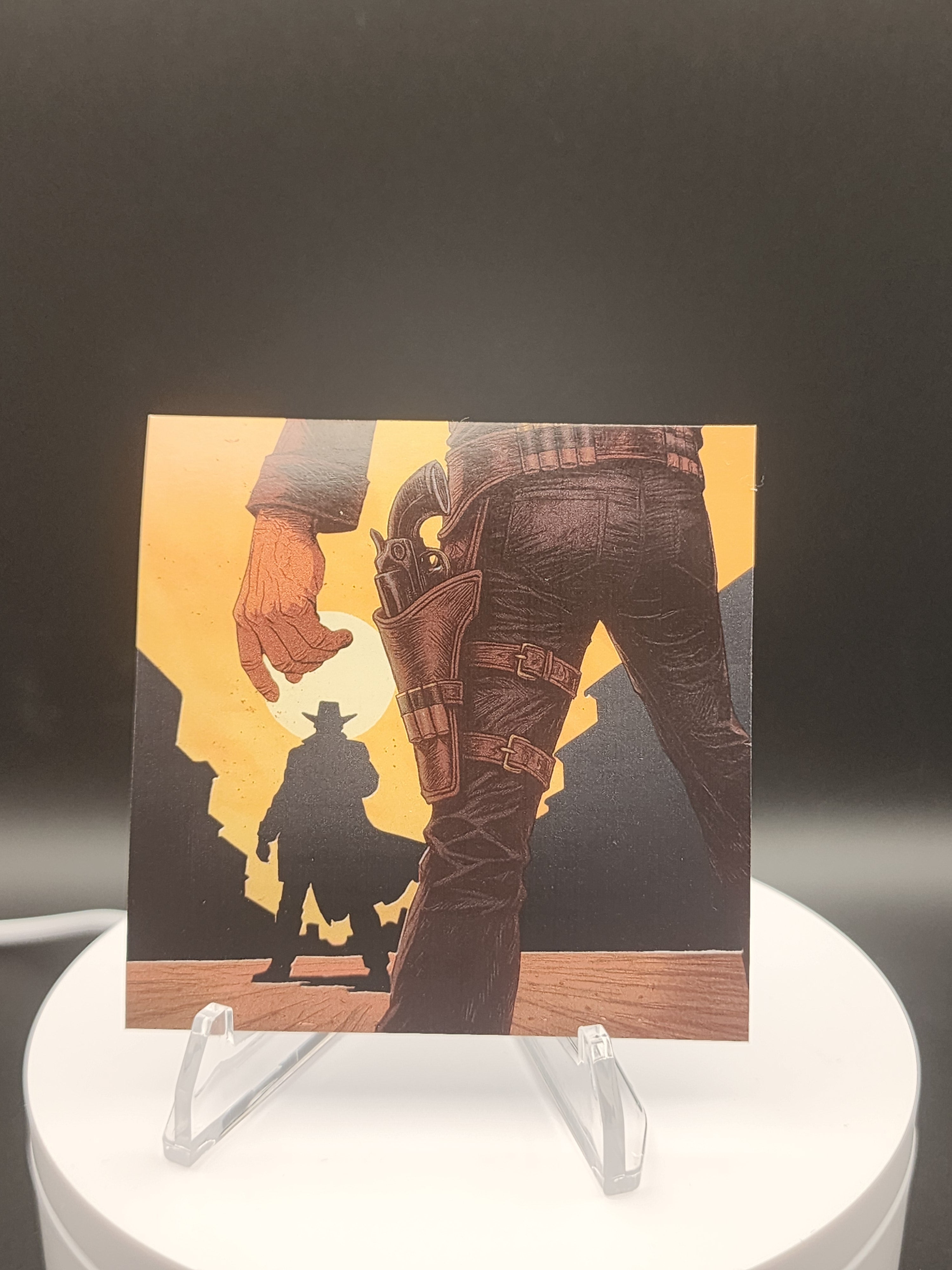 Wild West Themed LAST STAND Gunslinger 100g Coin Bar 1$ Liberia 2026
