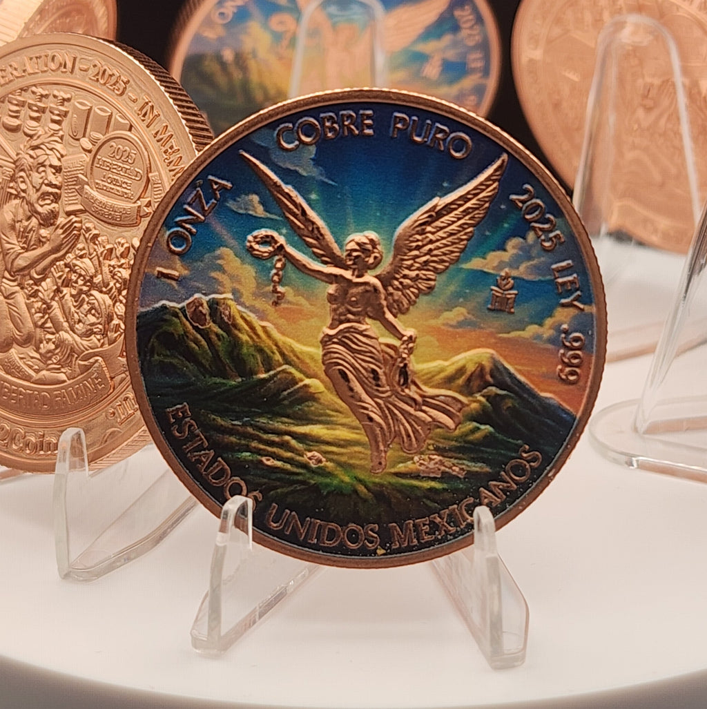 Cool2Coin 2025 "Great Libertad Famine" 1 oz Copper Round