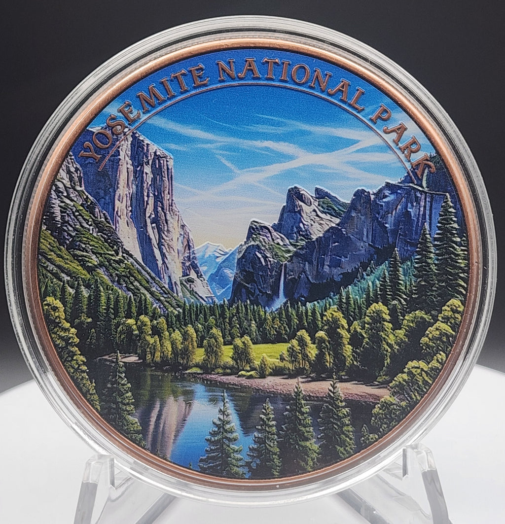 Natural Wonders - Yosemite National Park 5oz Copper Round