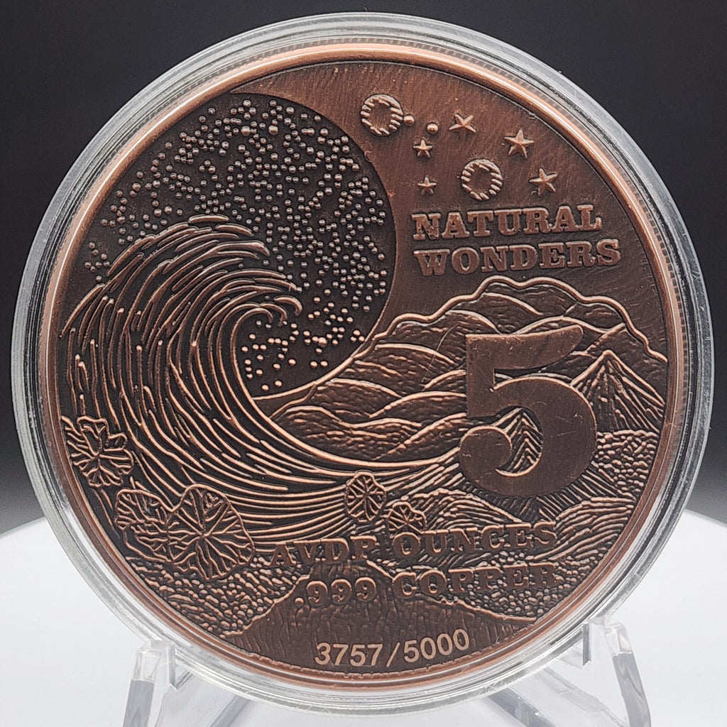 Natural Wonders - Yosemite National Park 5oz Copper Round
