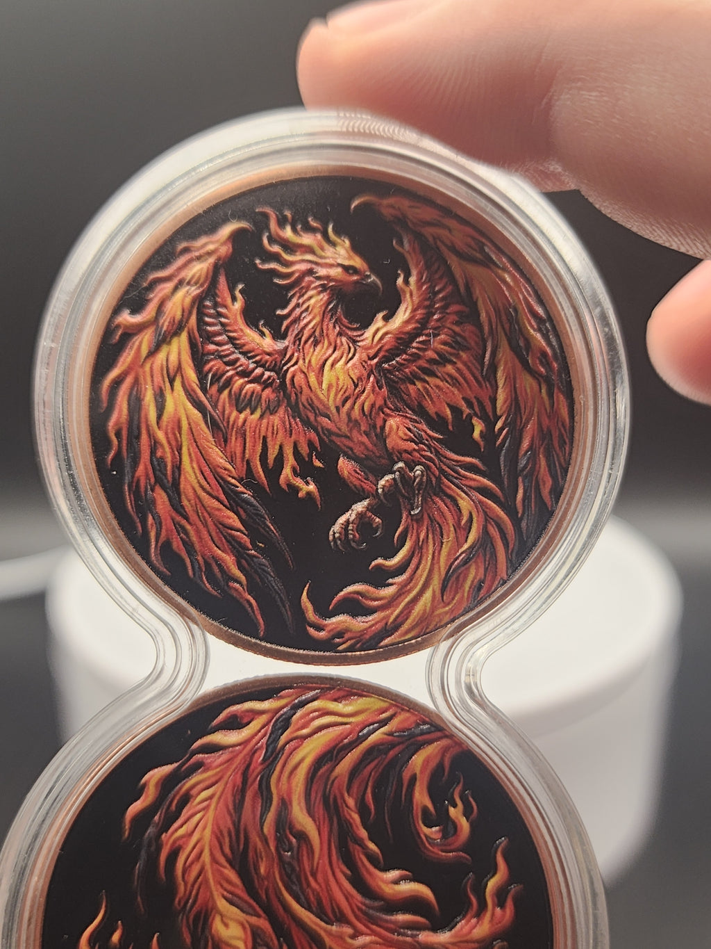 2026 Fiery Phoenix Infinity Medals 2-1oz Copper