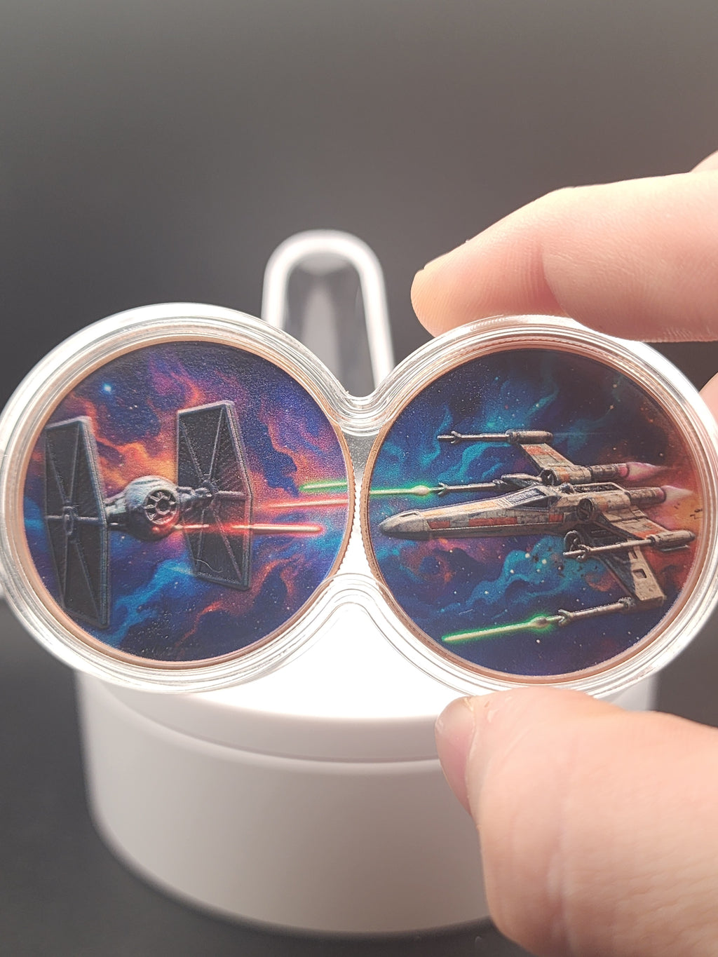 2026 Star Wars Republic vs Resistance Infinity Medals 2-1oz Copper