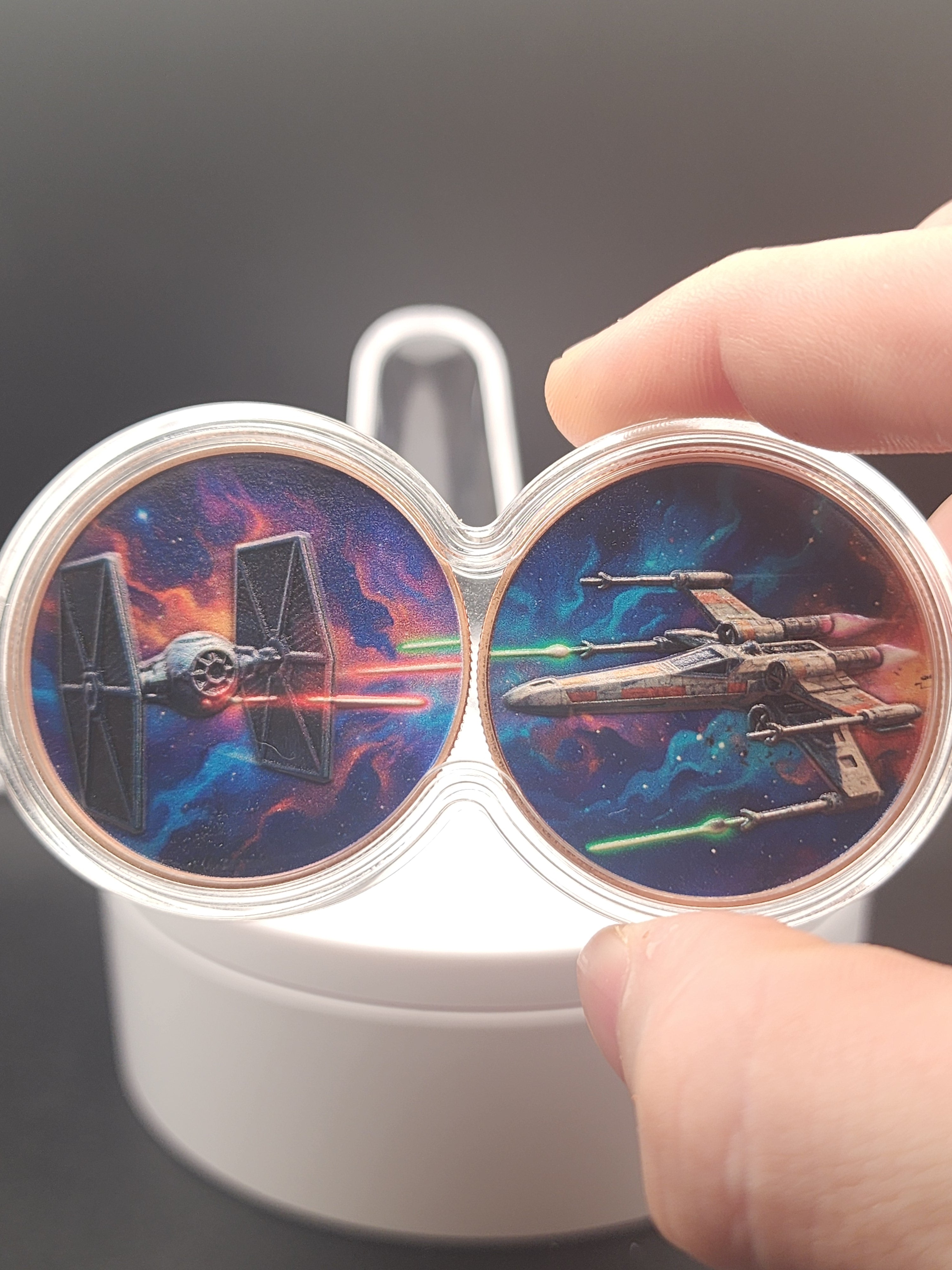 2026 Star Wars Republic vs Resistance Infinity Medals 2-1oz Copper