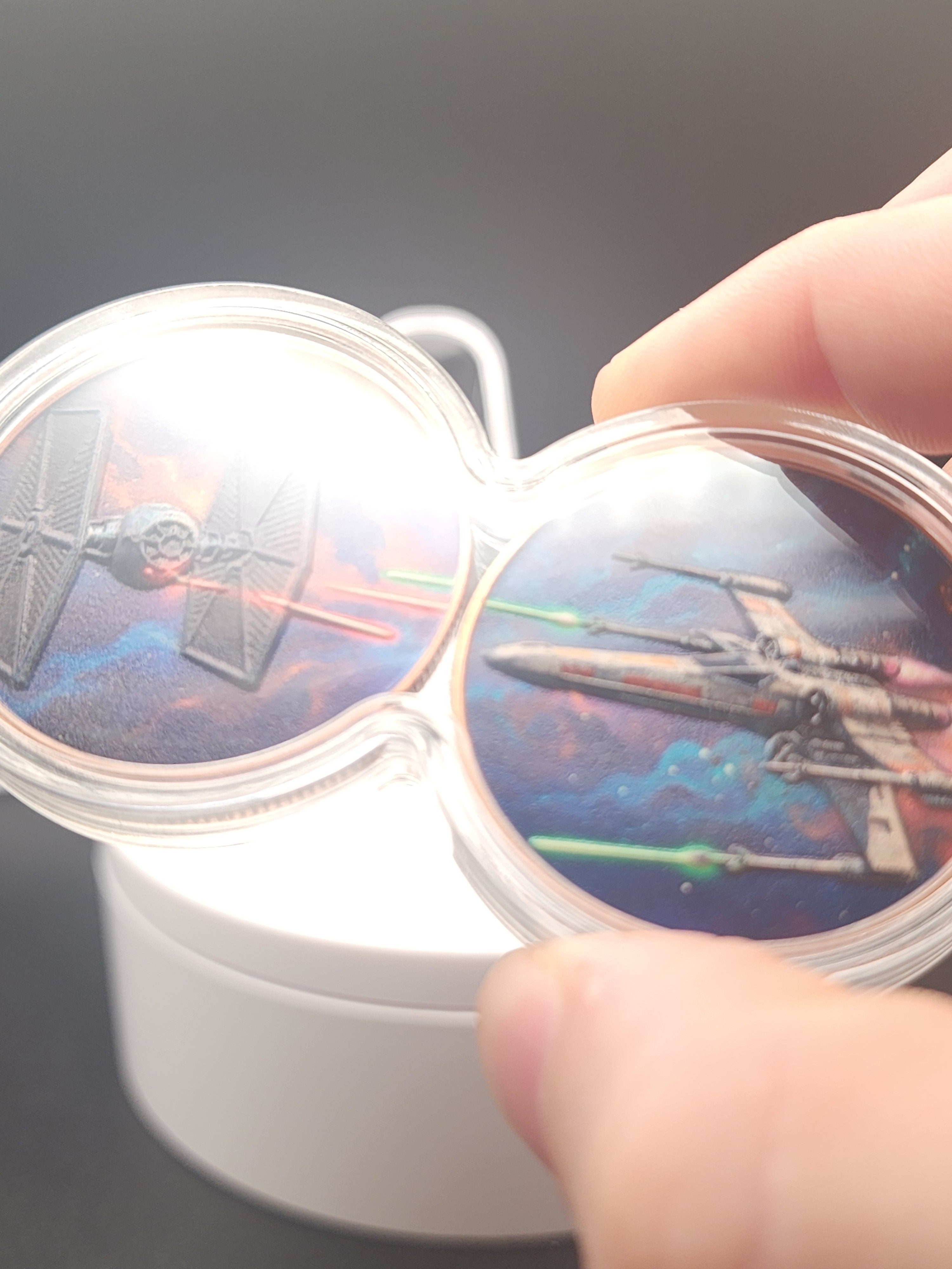 2026 Star Wars Republic vs Resistance Infinity Medals 2-1oz Copper