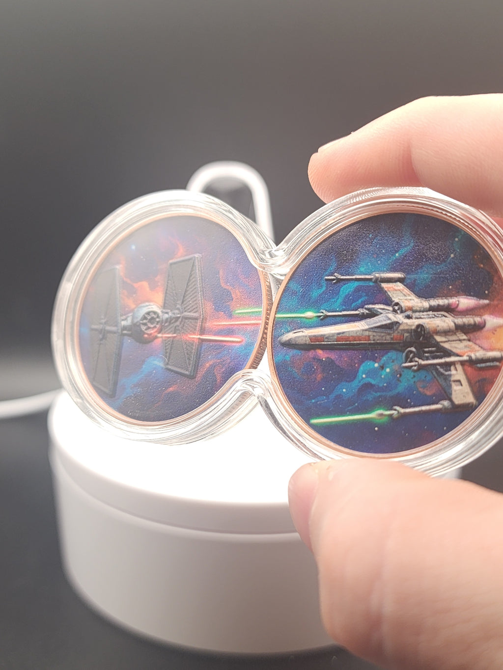 2026 Star Wars Republic vs Resistance Infinity Medals 2-1oz Copper