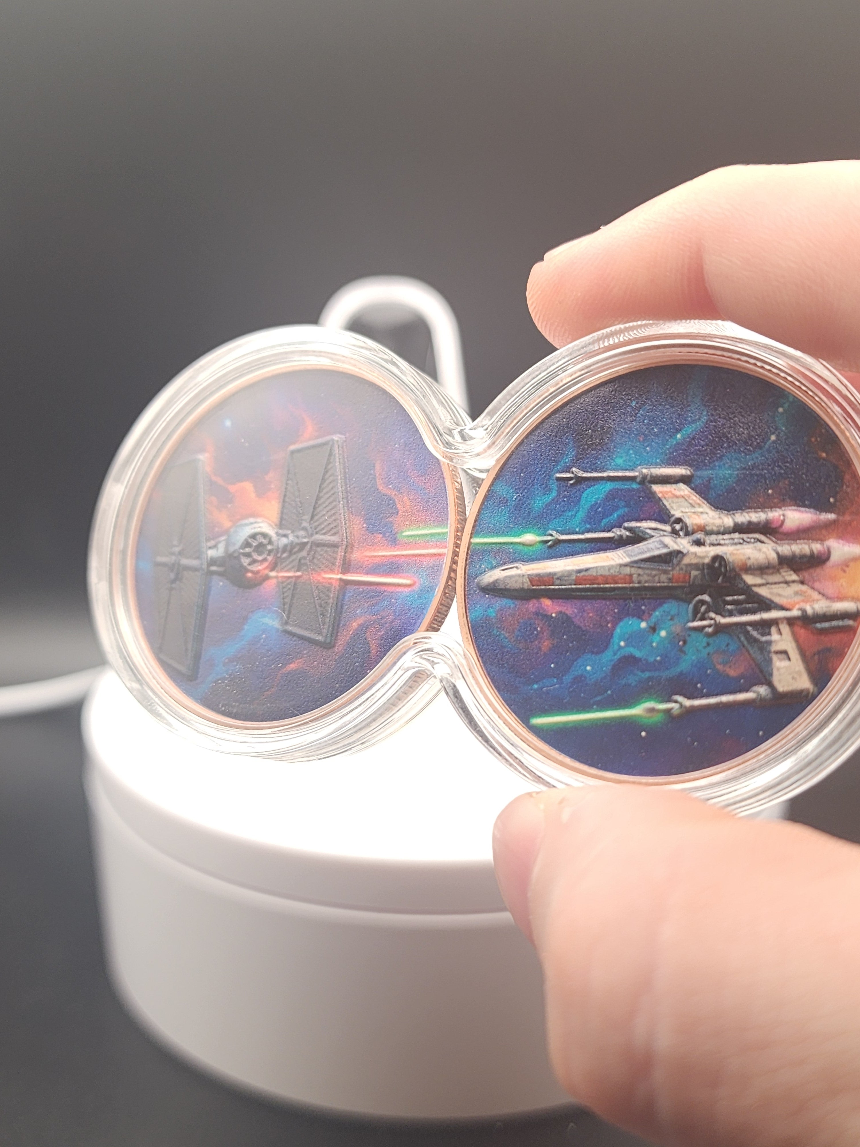 2026 Star Wars Republic vs Resistance Infinity Medals 2-1oz Copper