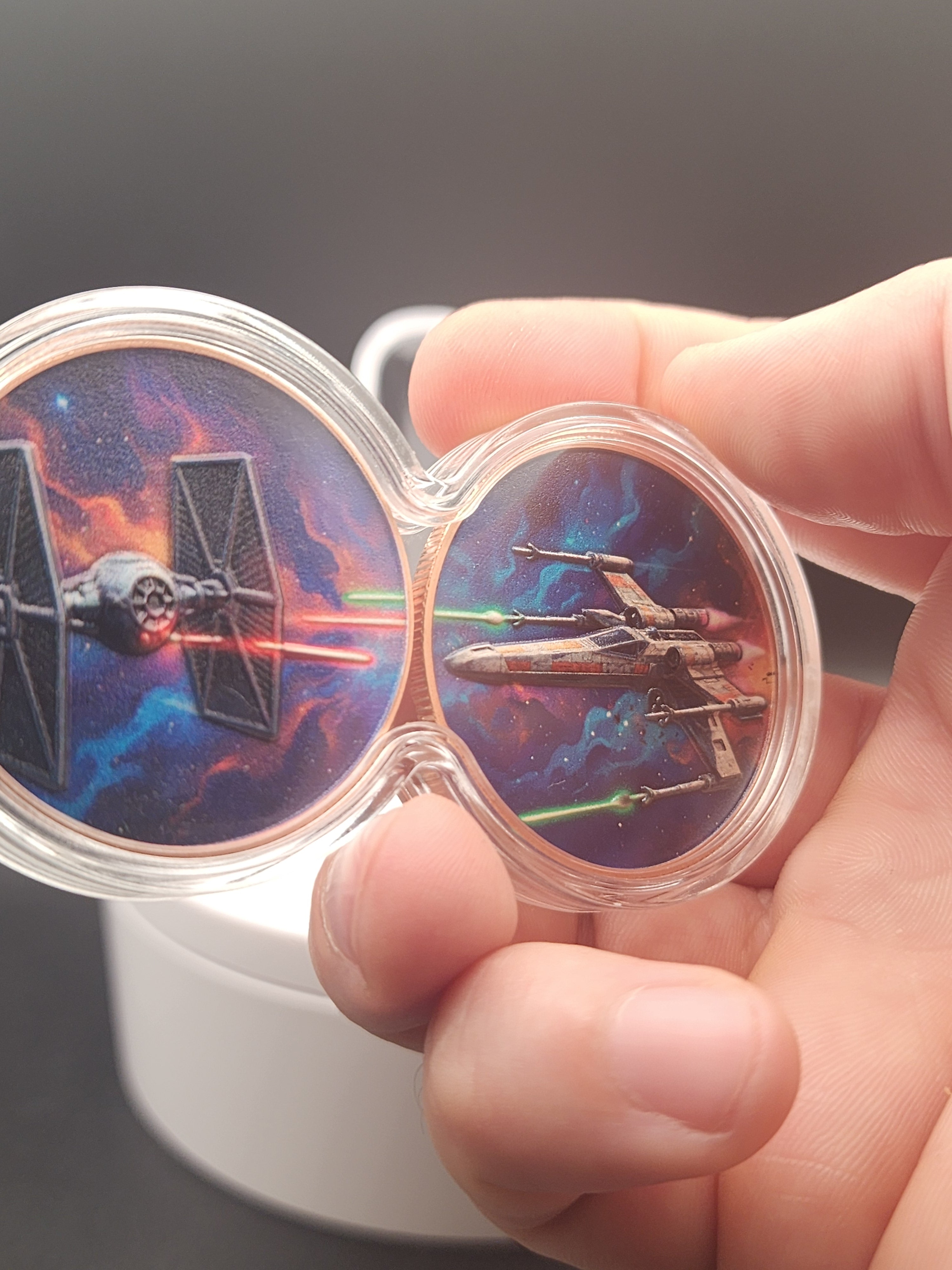 2026 Star Wars Republic vs Resistance Infinity Medals 2-1oz Copper