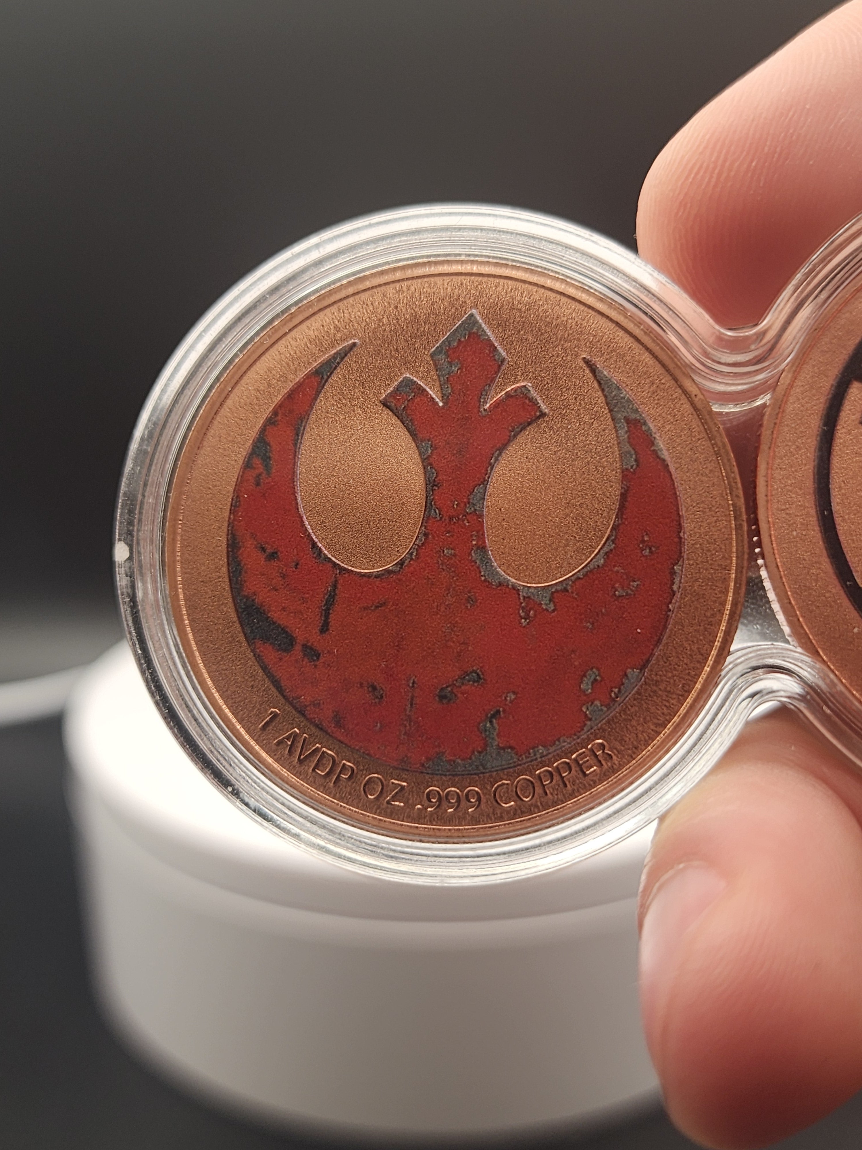 2026 Star Wars Republic vs Resistance Infinity Medals 2-1oz Copper
