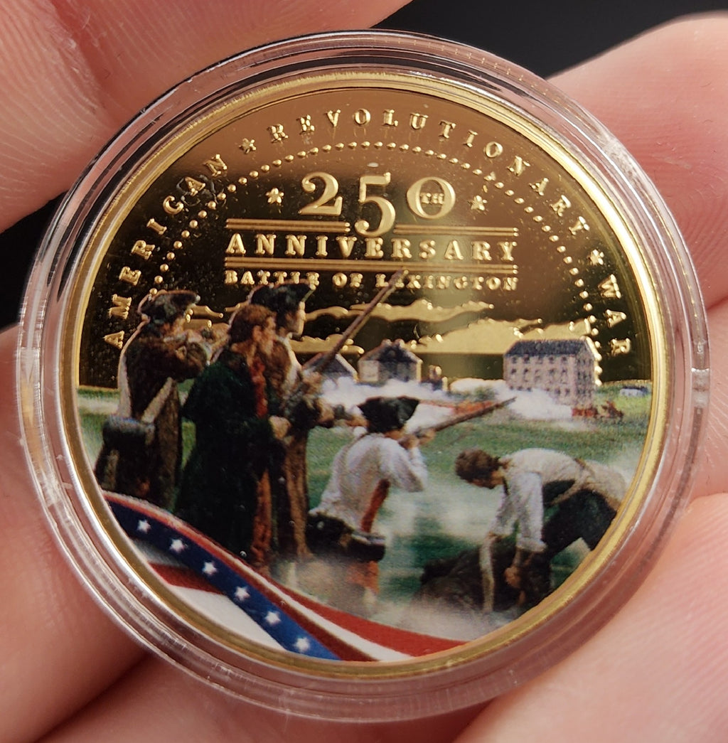 American Revolution 250th Anniversary 2025 24K 2-Coin Set 99 Mintage