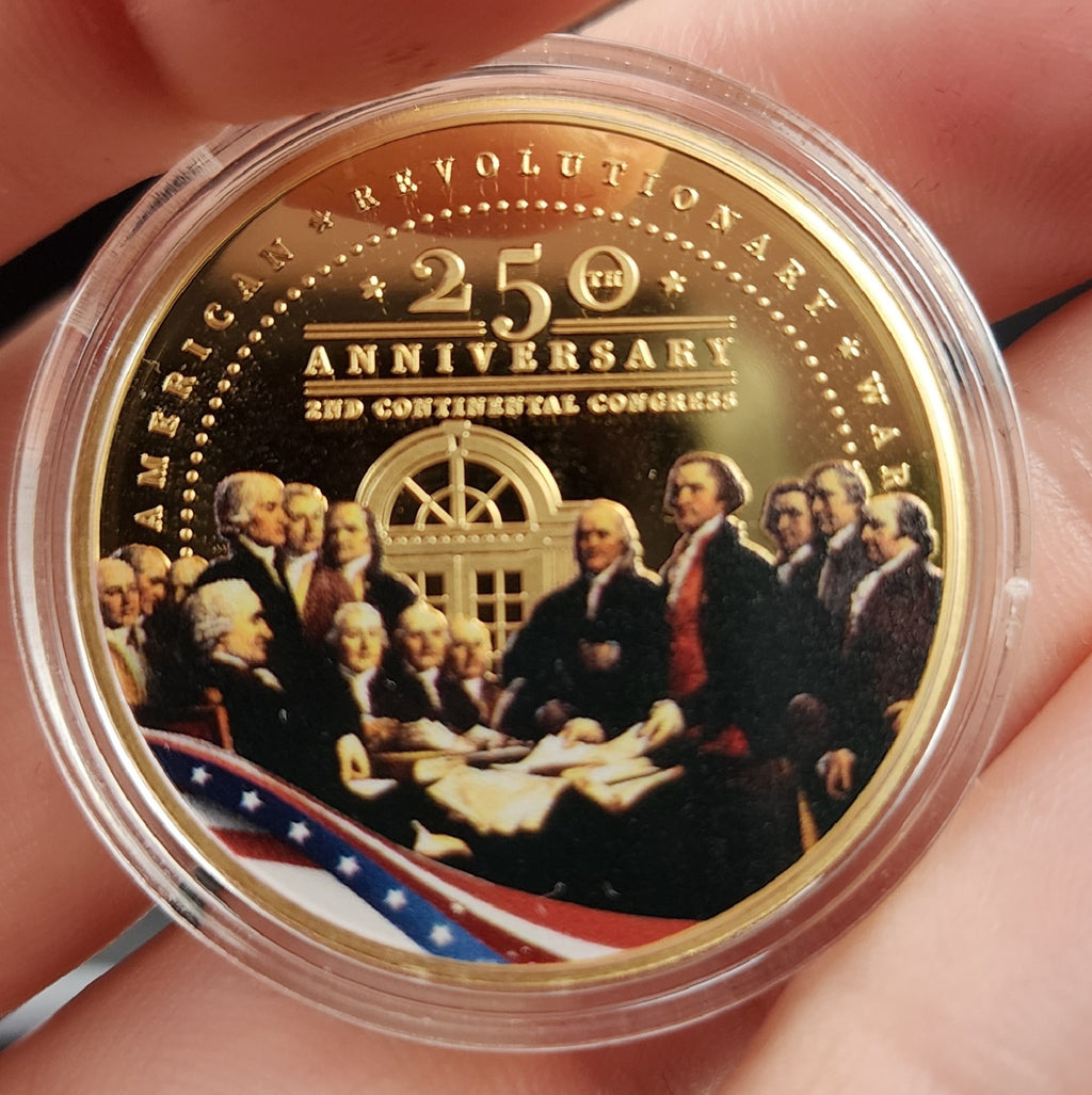 American Revolution 250th Anniversary 2025 24K 2-Coin Set 99 Mintage