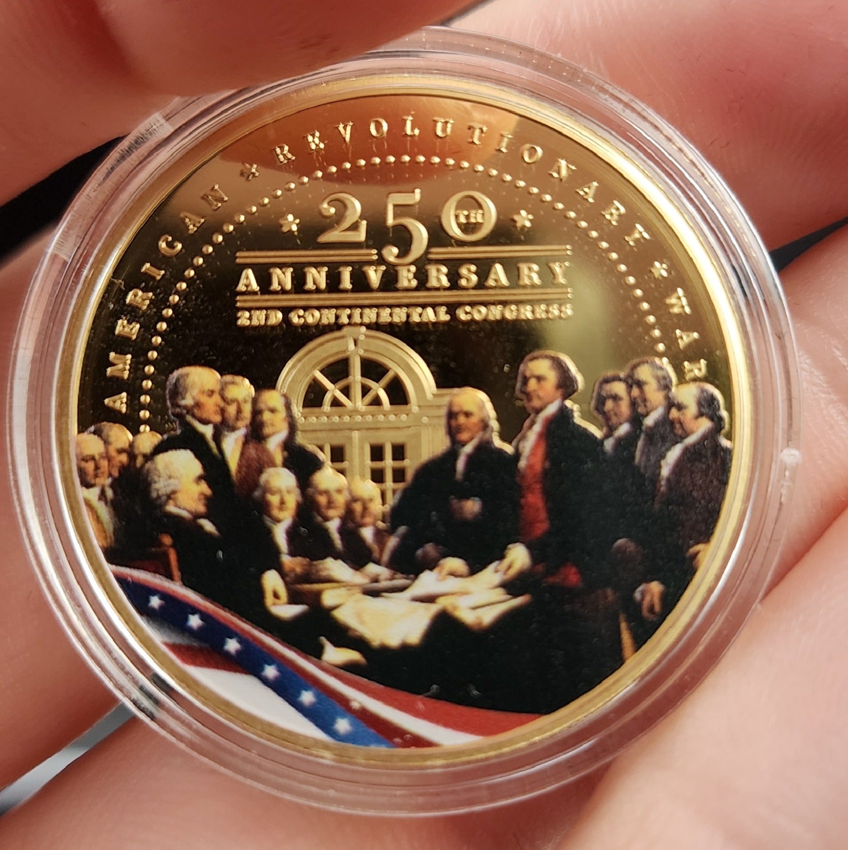 American Revolution 250th Anniversary 2025 24K 2-Coin Set 99 Mintage