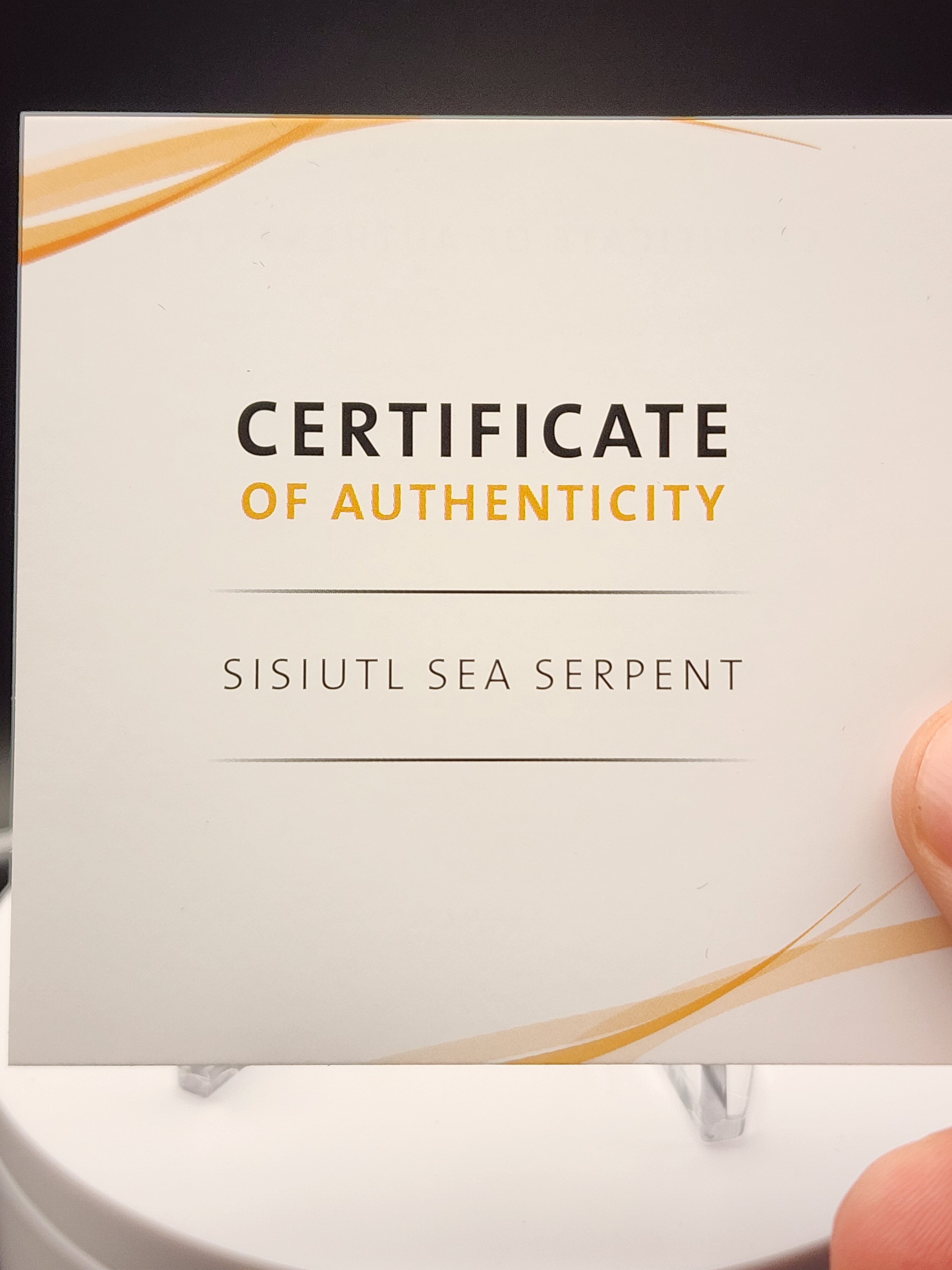 2026 Mesa Grande Sisiutl Sea Serpent Proof 5 oz Copper Coin COA
