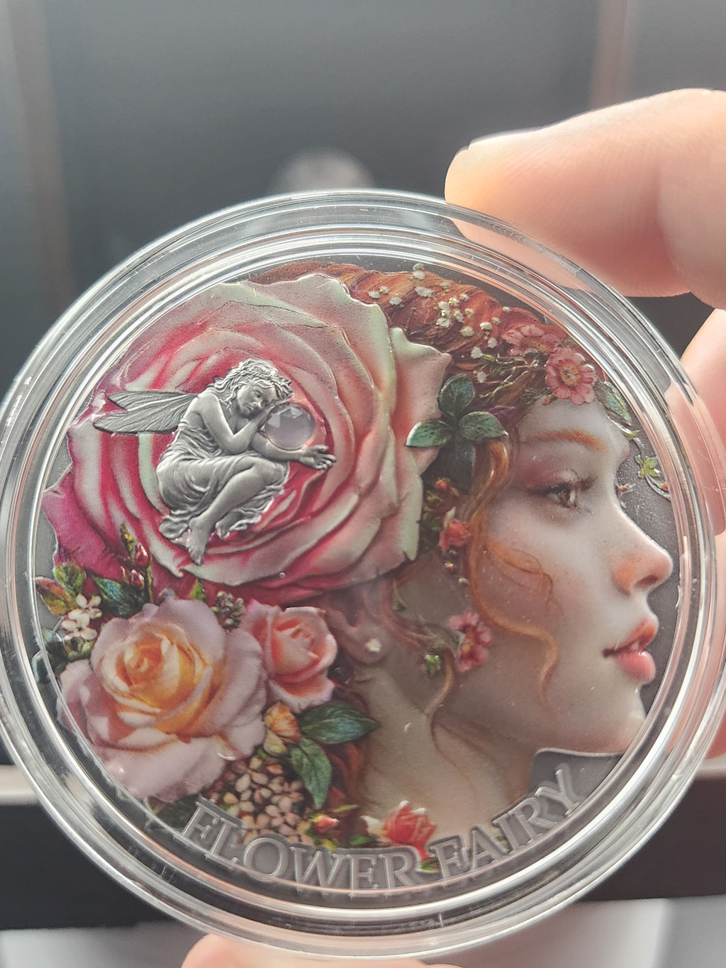 2026 Cameroon Nature Spirits Series Flower Fairy 2 oz Silver Coin 500 Mintage