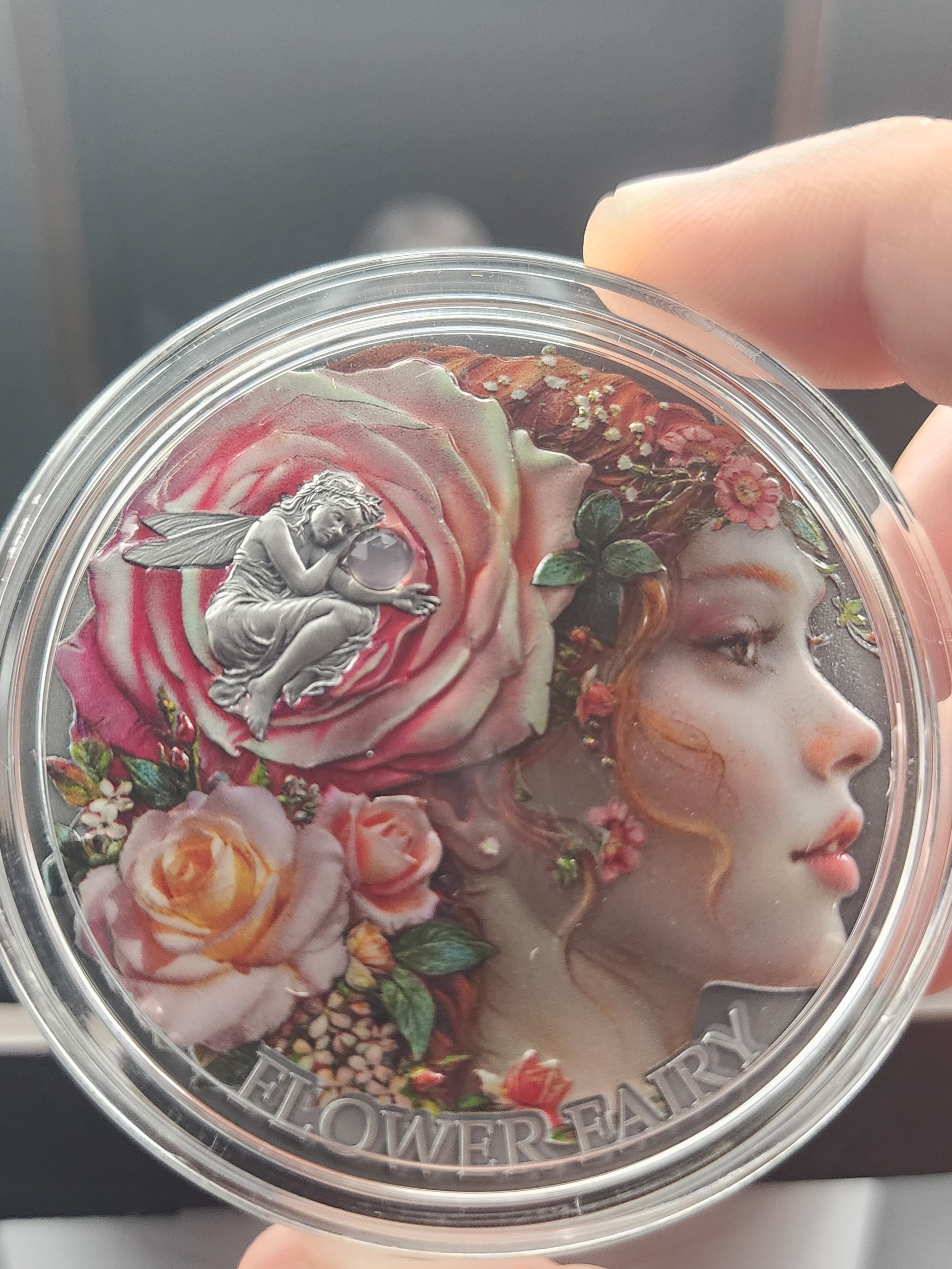 2026 Cameroon Nature Spirits Series Flower Fairy 2 oz Silver Coin 500 Mintage