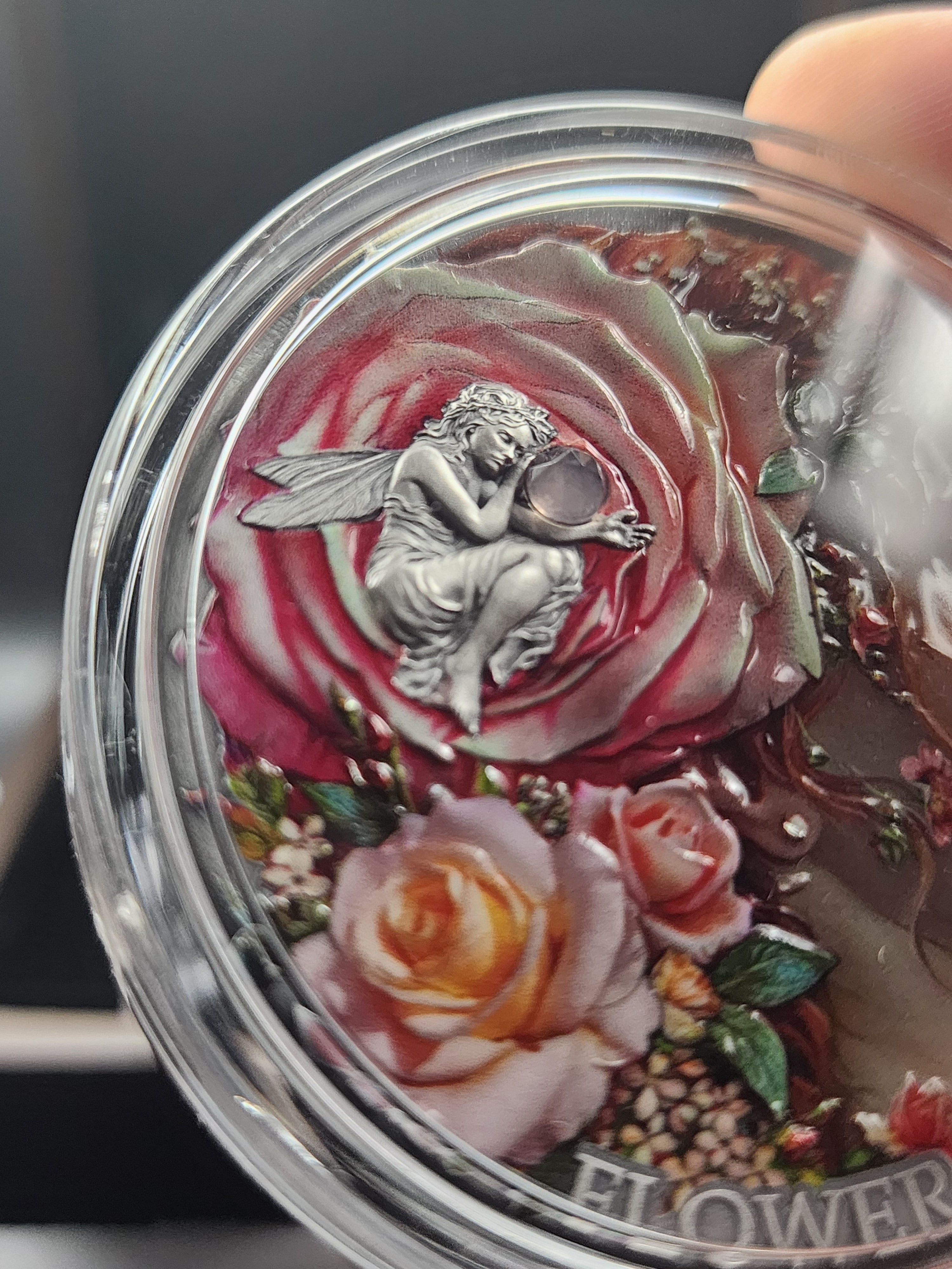 2026 Cameroon Nature Spirits Series Flower Fairy 2 oz Silver Coin 500 Mintage